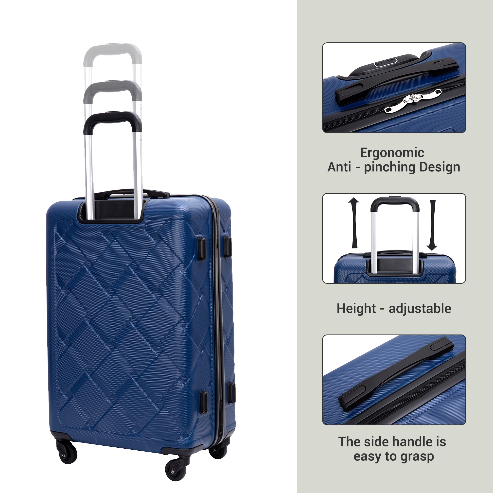 LOVMOR SF-H-W284P341383 Luggage-And-Luggage-Sets - View #2