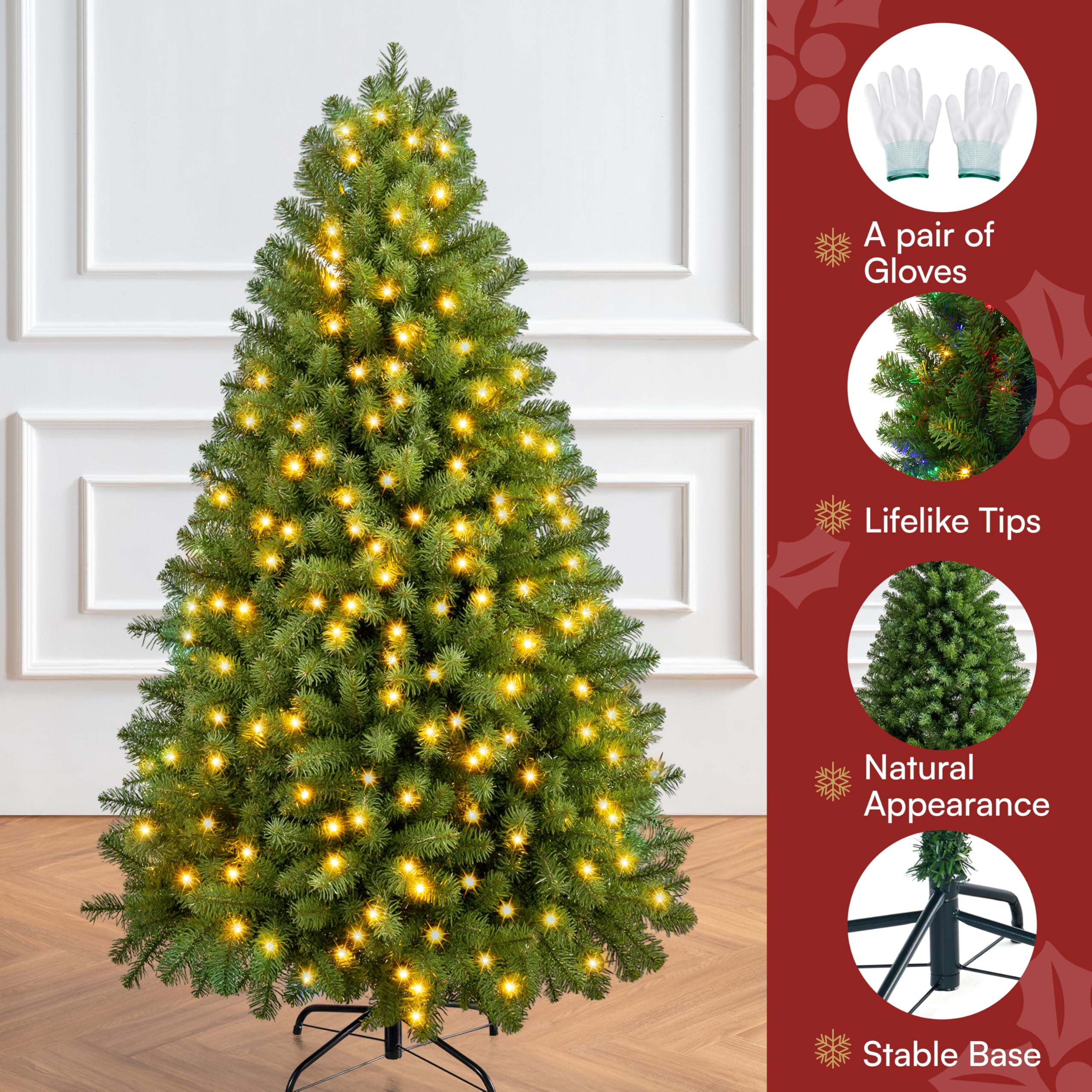 Joyfy 18175P Artificial-Christmas-Trees - View #3