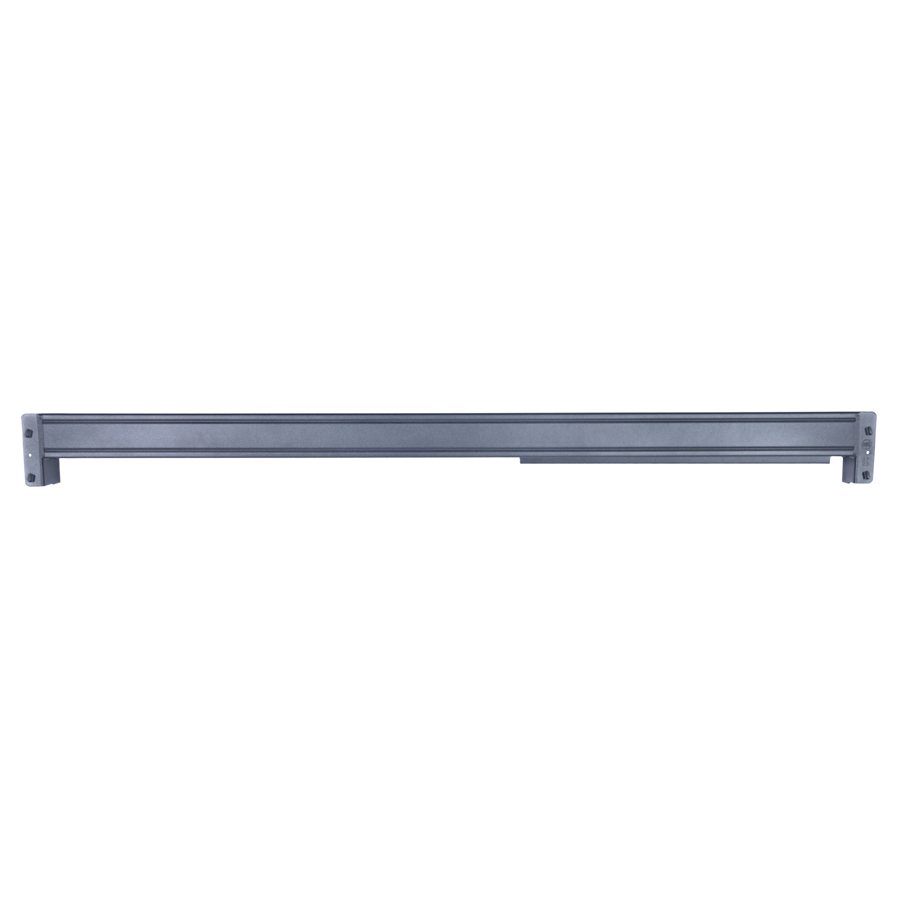 Kobalt LKD60BM3TS Steel Heavy Duty 4 -Tier Rack beam ( 58.6-in W x 3.54-in D x 5.7-in H ) ( Black , ( 3500-lb lbs. Capacity Per Shelf )