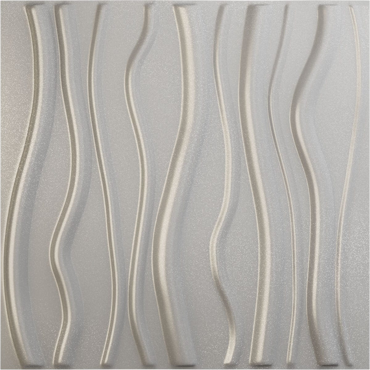 Ekena Millwork WP20X20JAASV 19-5/8-in x 19-5/8-in Embossed Paintable/Stainable Silver PVC Wall Panel (