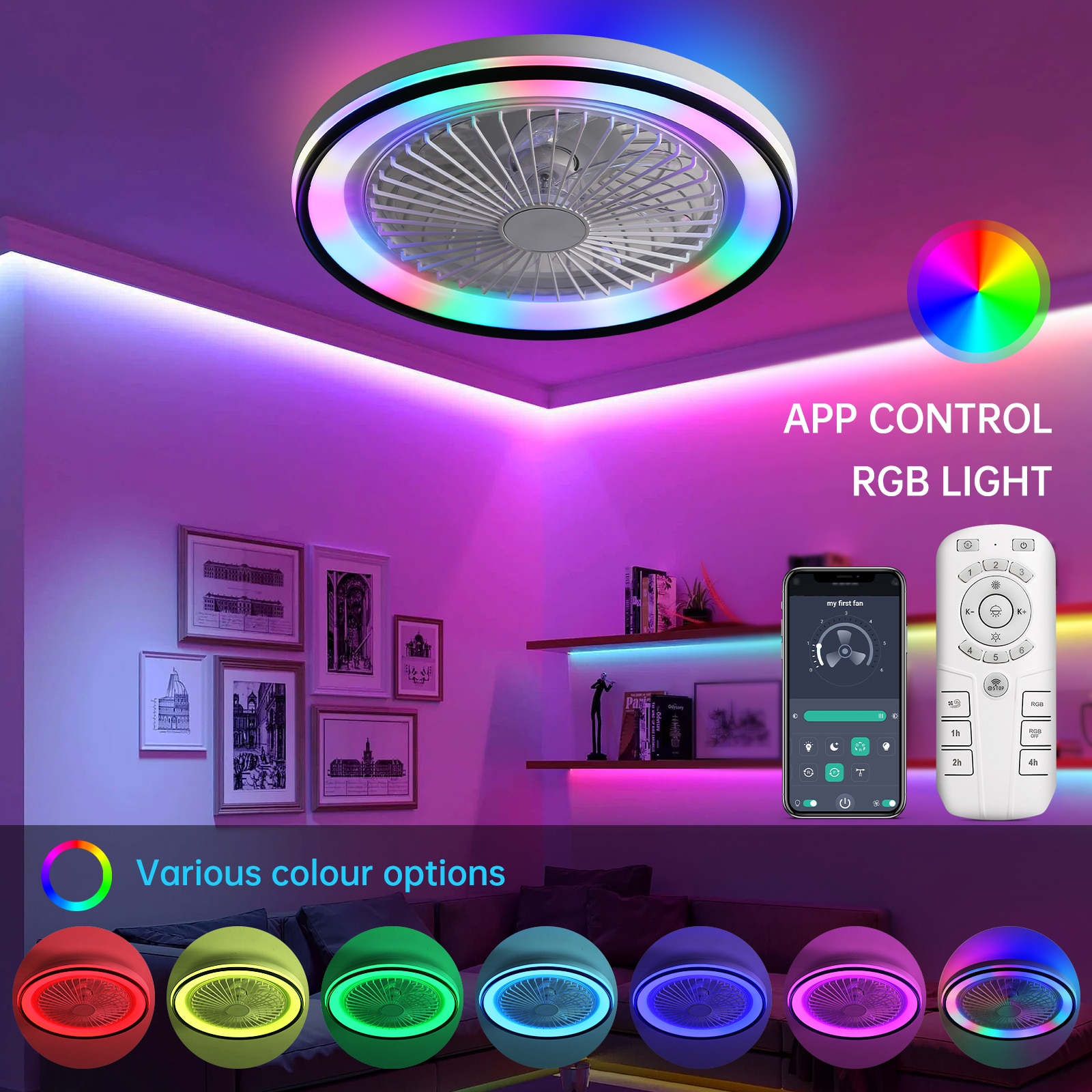 RKZHOPT WZX-9224-FAN Ceiling-Fans - View #4
