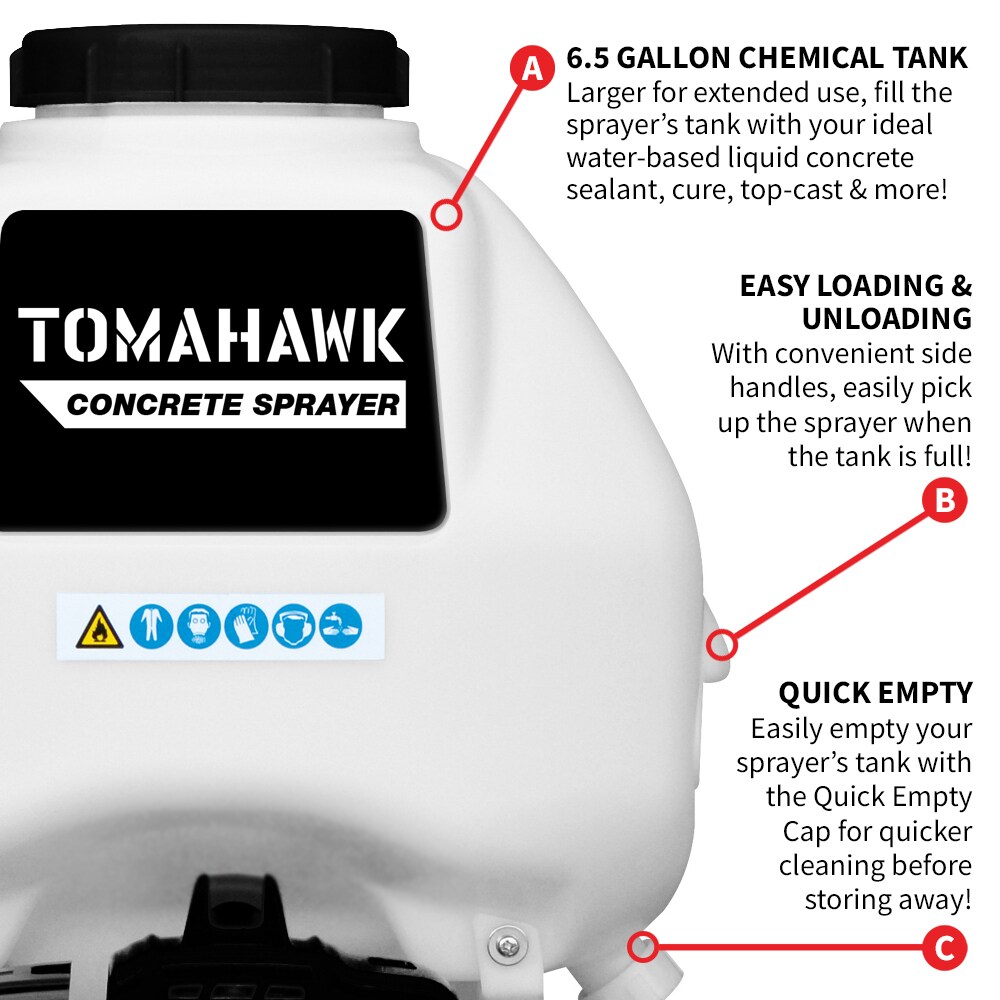 Tomahawk Power TCS6.5 + TCS6.5-DCA Tank-Sprayers - View #8