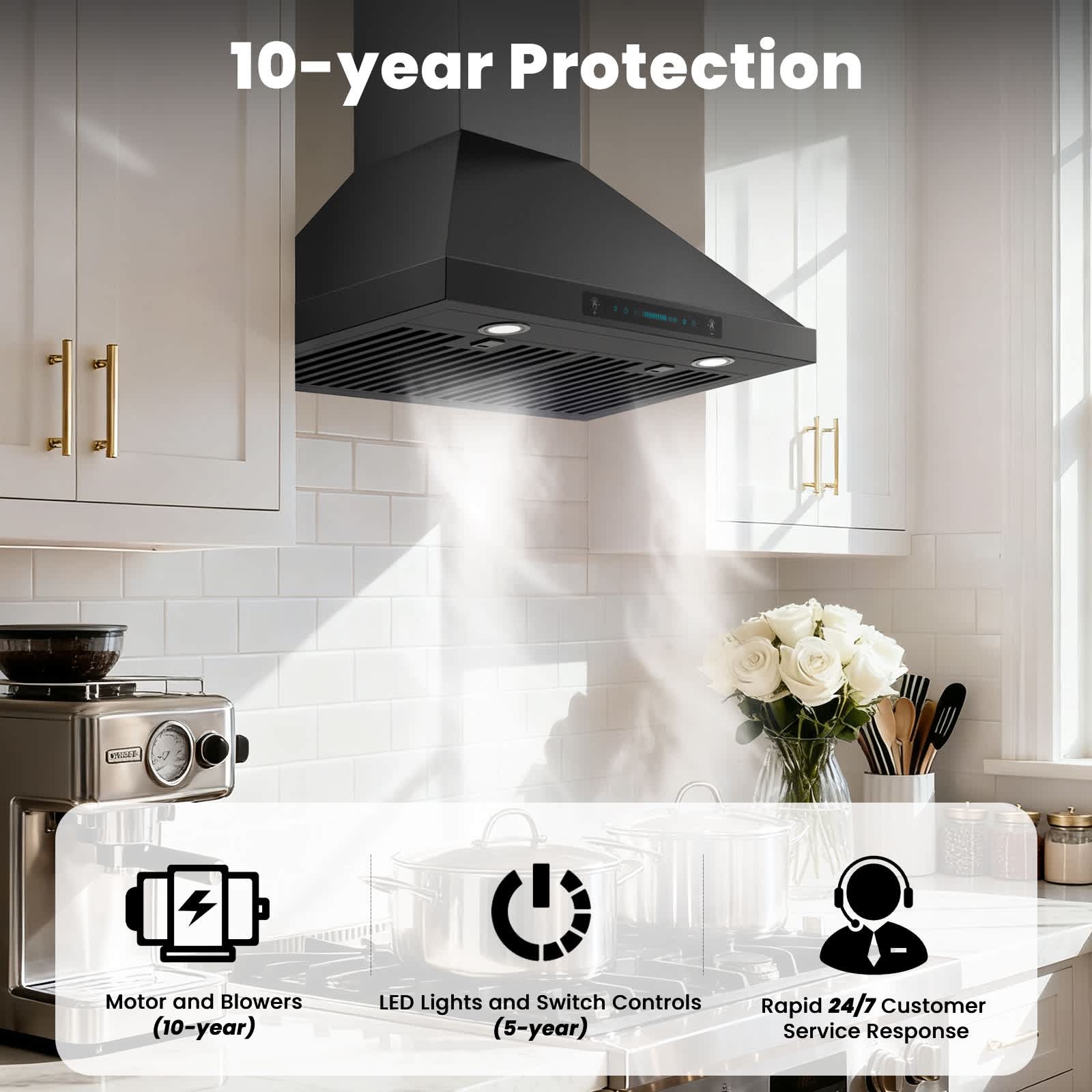 DIVAN DMP02-36B-GC Wall-Mounted-Range-Hoods - View #11