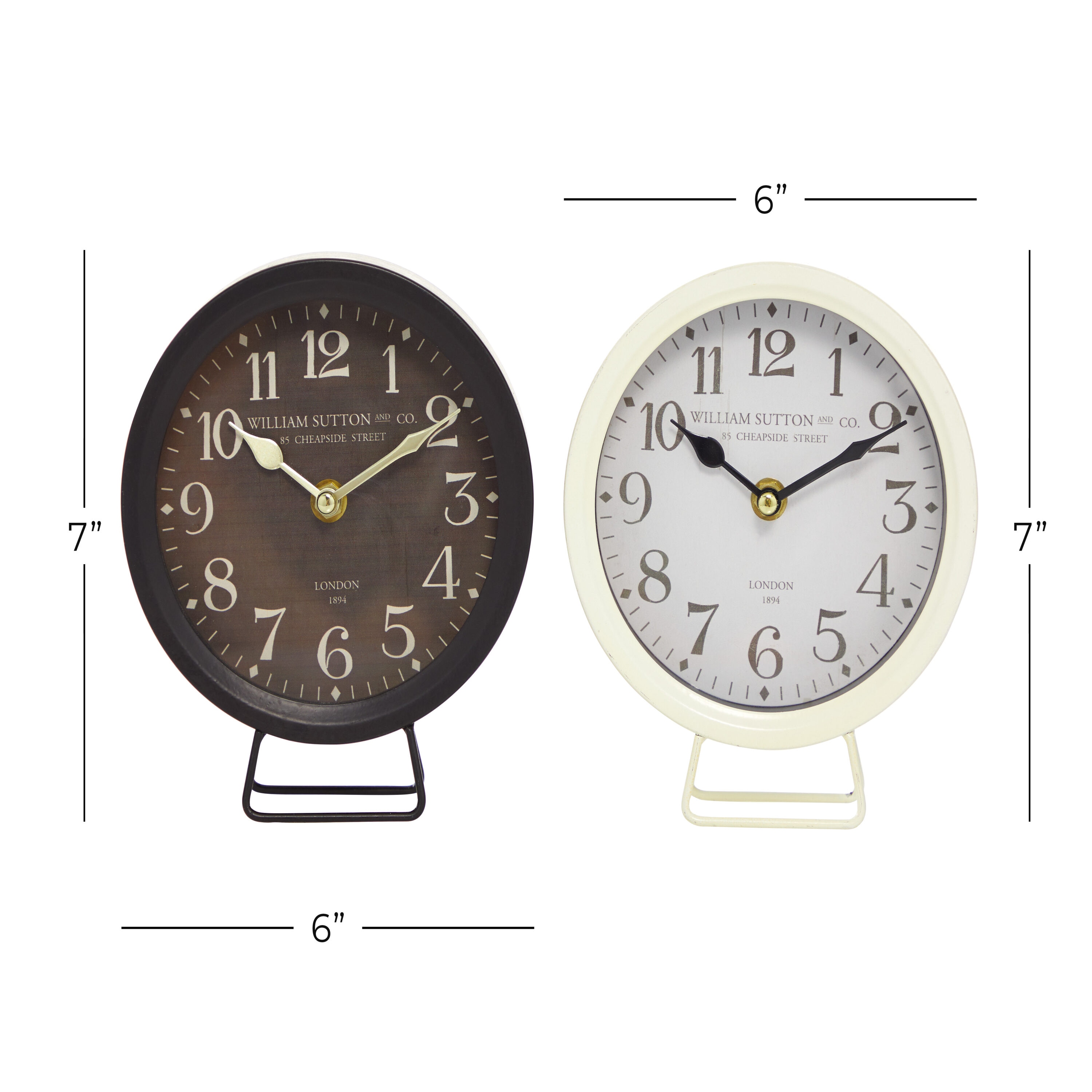 Grayson Lane 92262 Indoor-Outdoor-Clocks - View #5