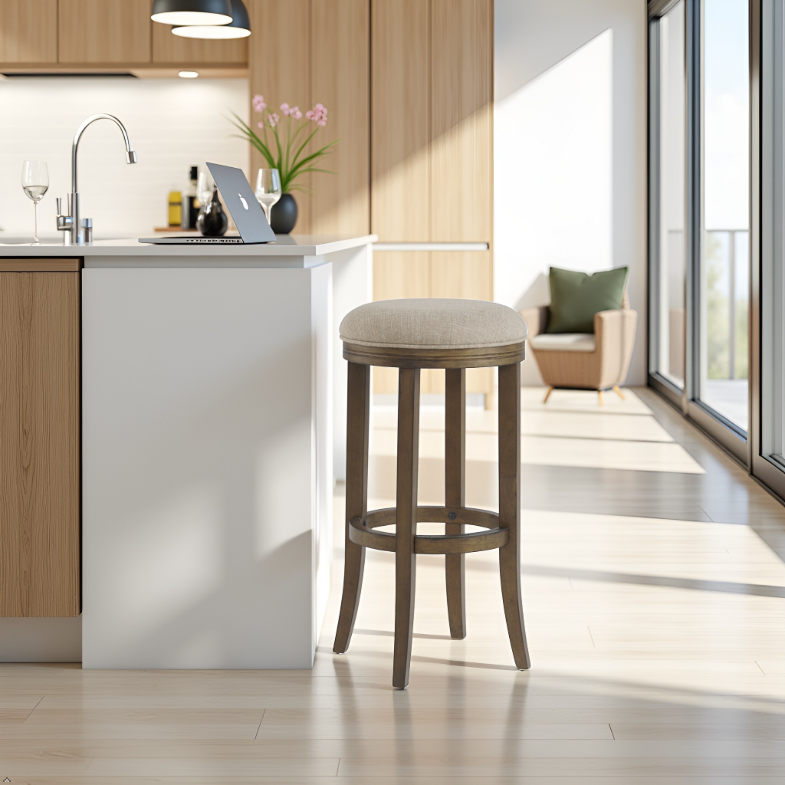 Alaterre Furniture ANNI02FDC stools - View #6