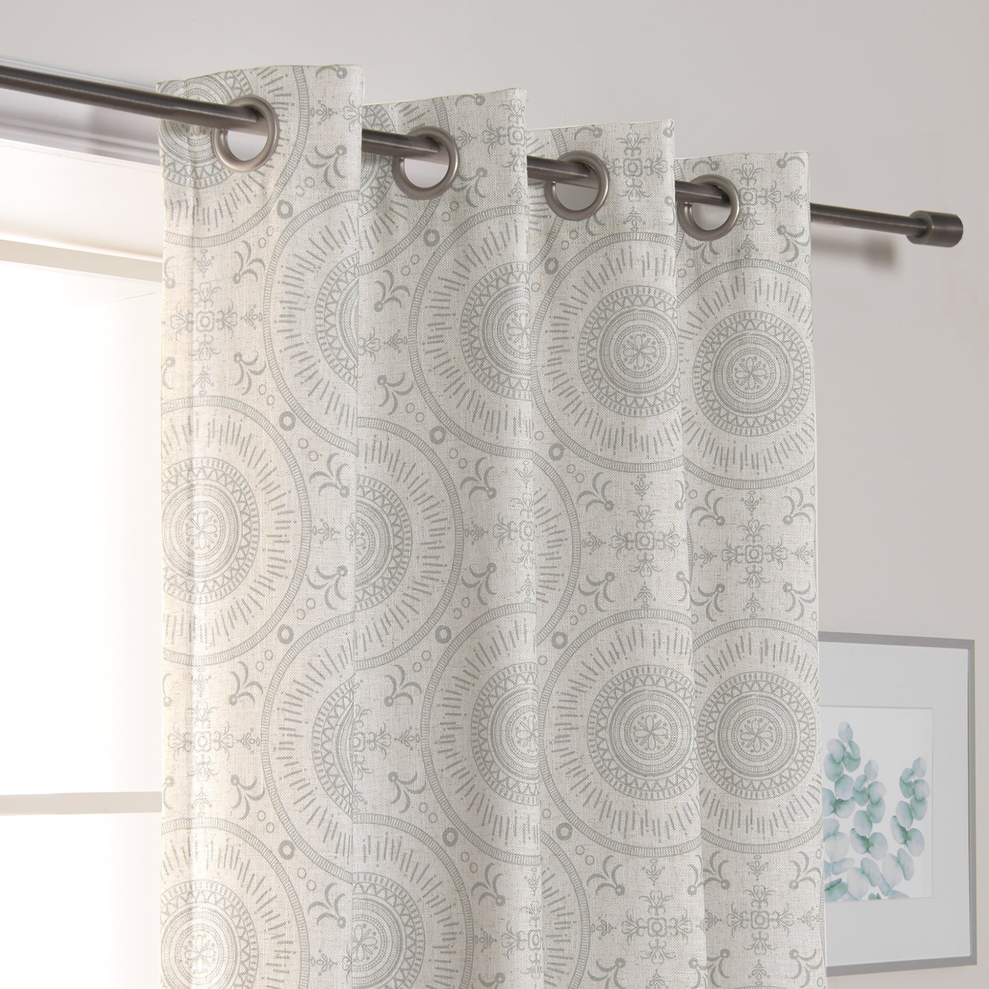 Best Home Fashion JC-18-MED03-84-GREY curtains - View #3