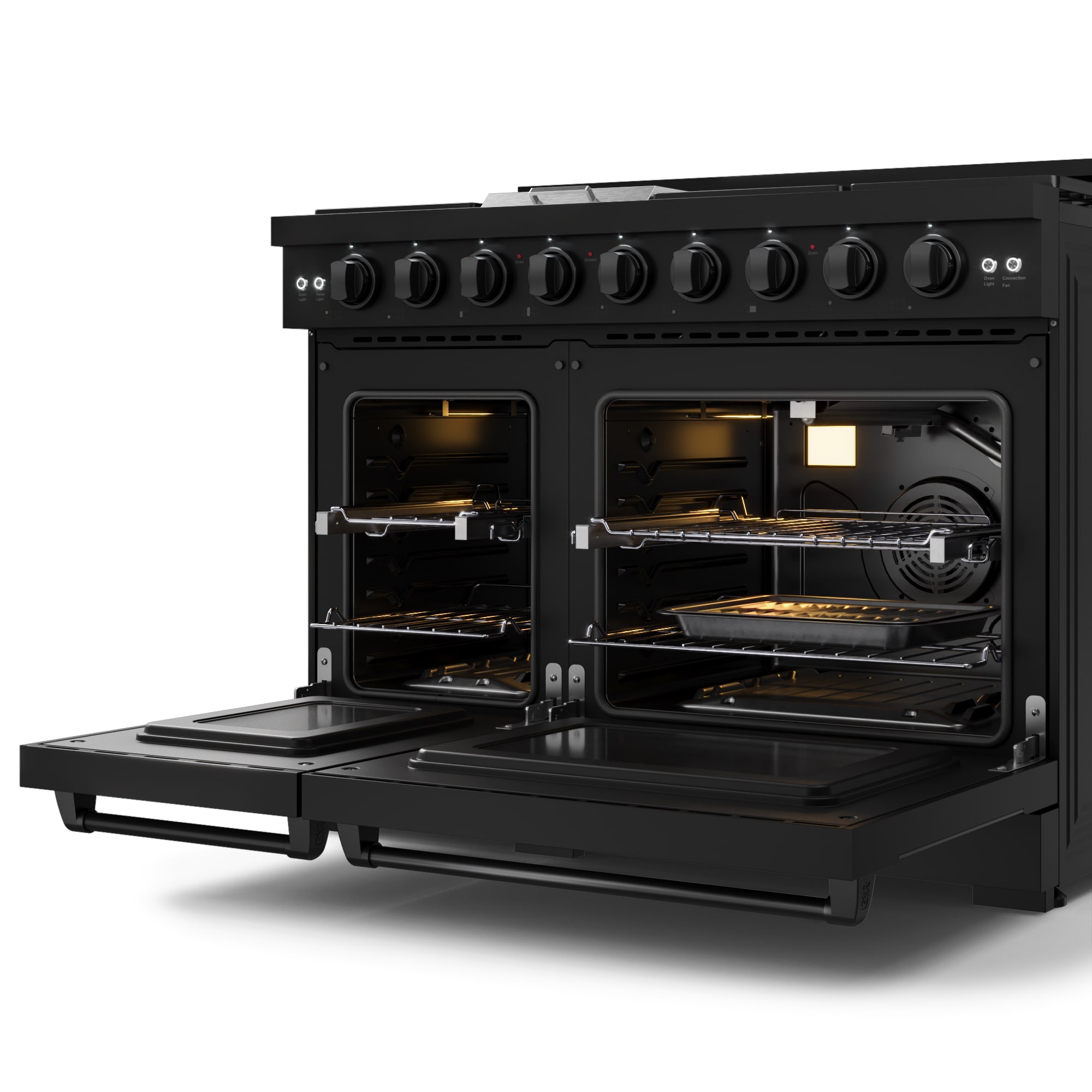 Thor Kitchen RSG48EBLP Double-Oven-Gas-Ranges - View #5