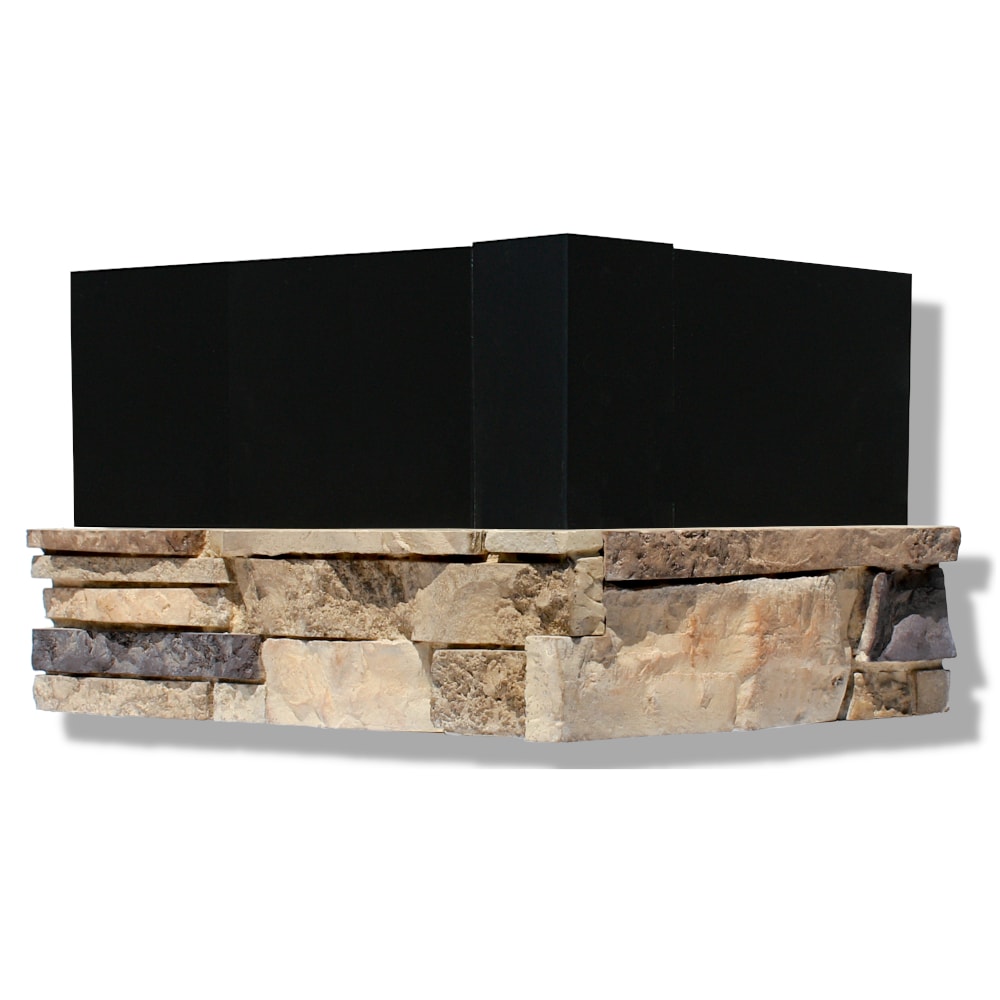 Silvermine Stone DS-BL-XX-UL Belterra 2 Linear feet Dakota Sunset Manufactured stone veneer