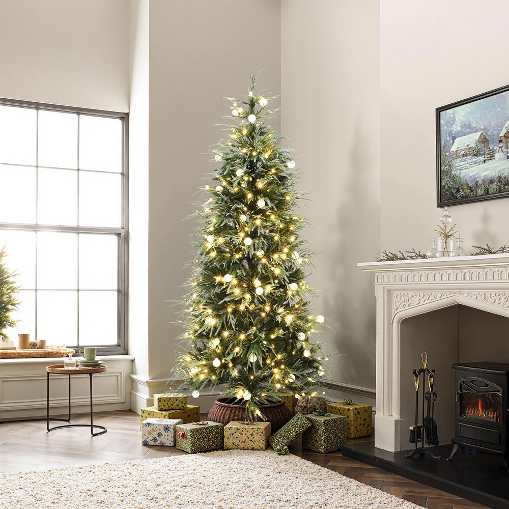 LuxenHome WHAP2529 Artificial-Christmas-Trees - View #7