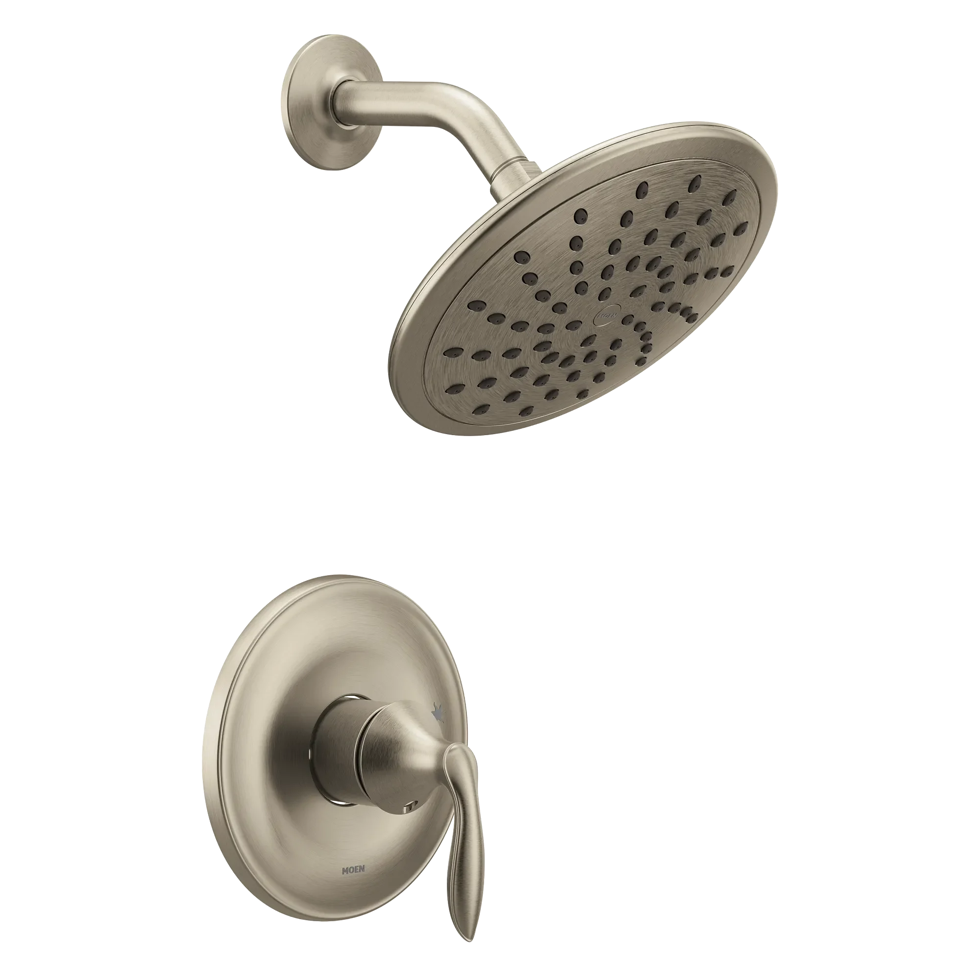 Moen Eva M-Core 2-Series Shower Trim With Rainshower in Brushed Nickel