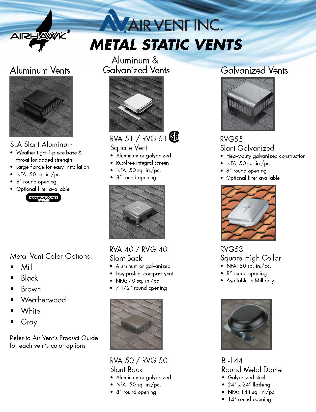 Air Vent 85162 Roof-Louvers - View #6