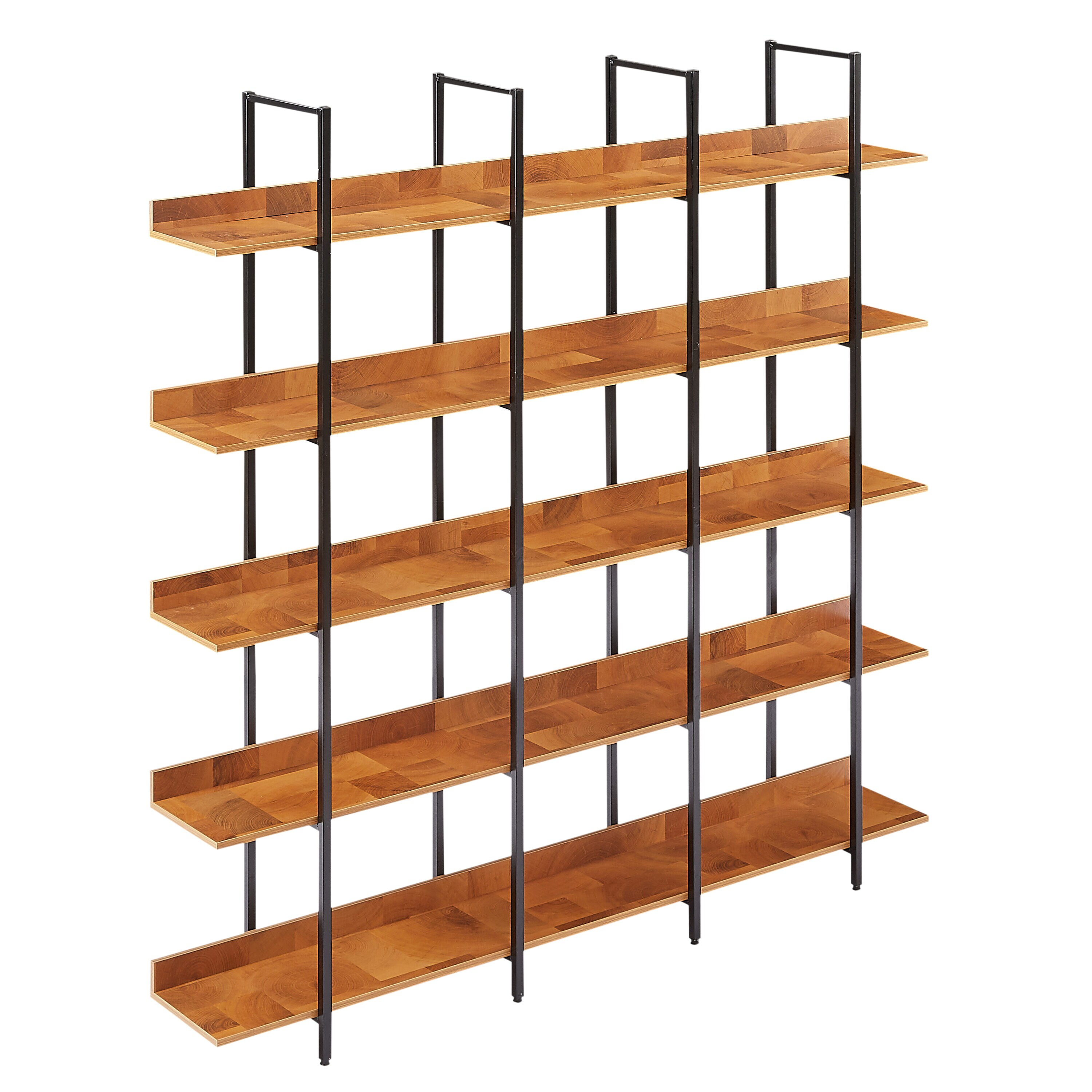 Finch Maxwell 4-Tier Bookshelf Natural FUBC10046A - Best Buy