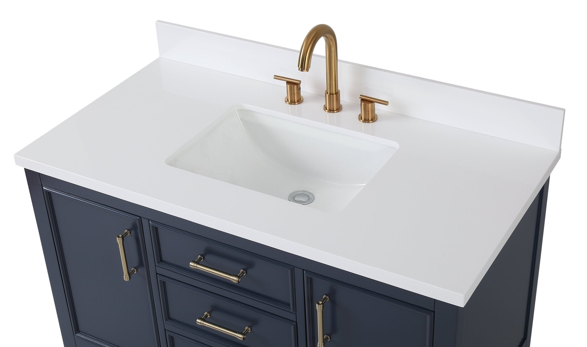 Chans Furniture QT-7220-NB42 Bath-Vanity-Combo - View #7