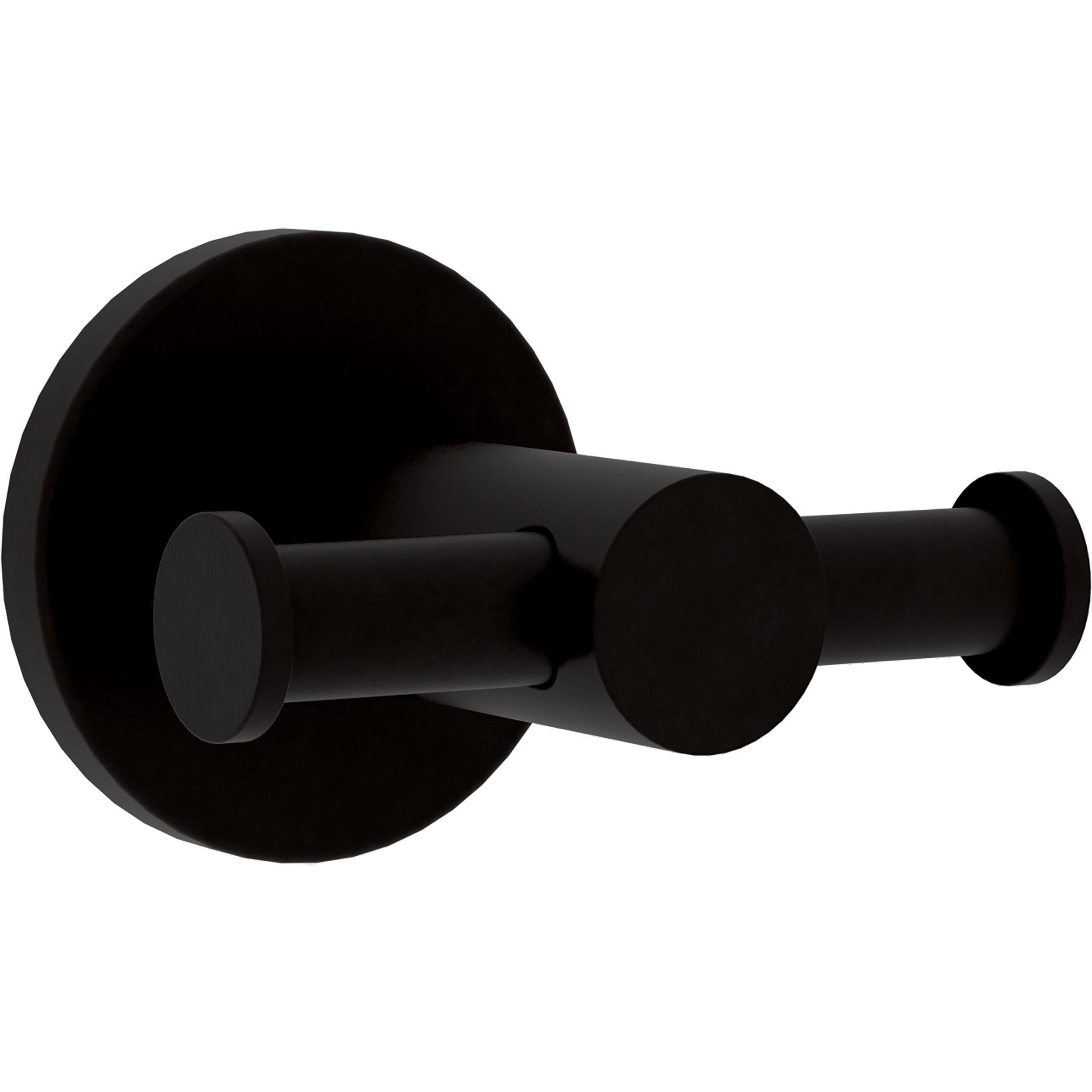 Peerless PA547-BL Precept Matte Black Double -Hook Wall mount Towel Hook