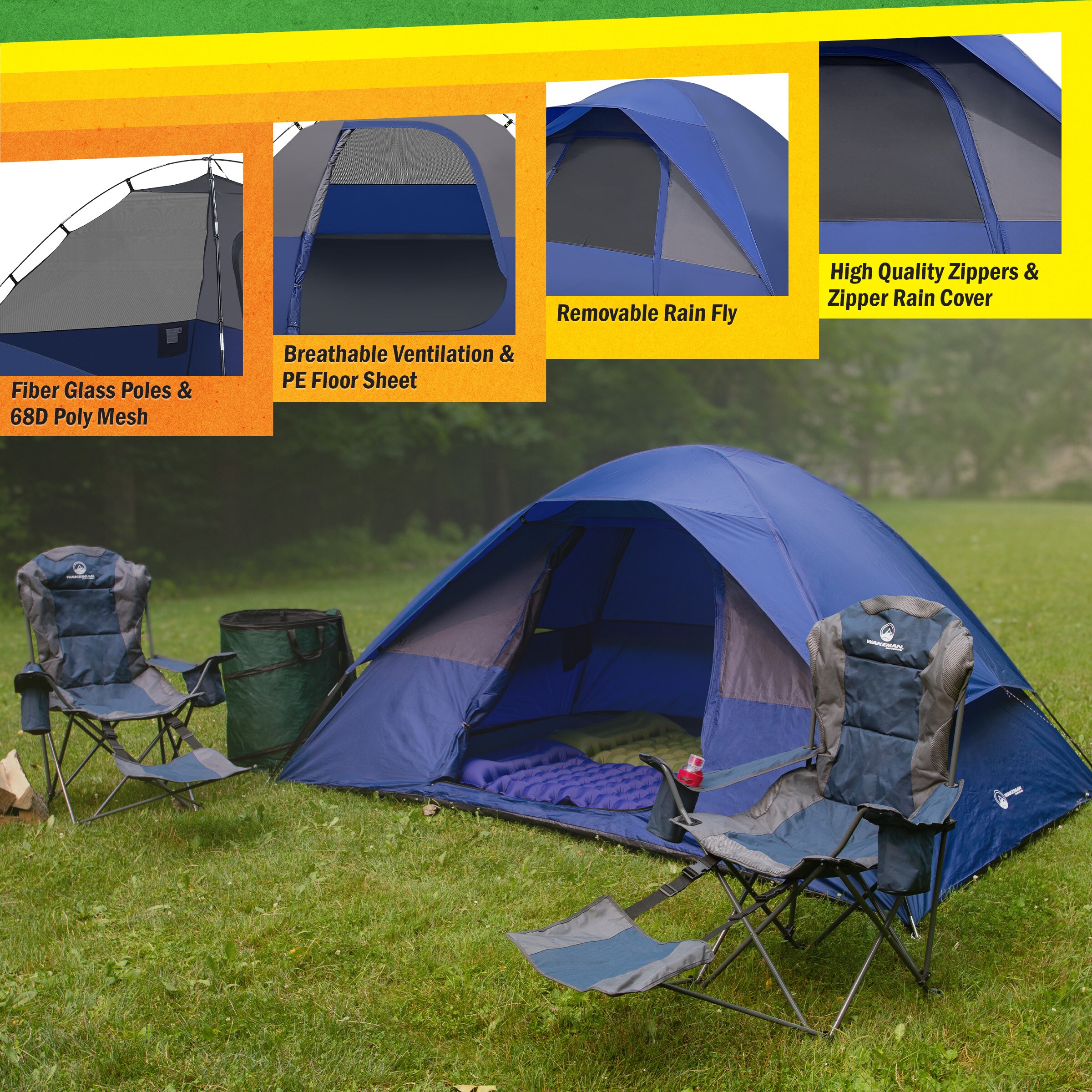 Wakeman 75-CMP1122 tents - View #3