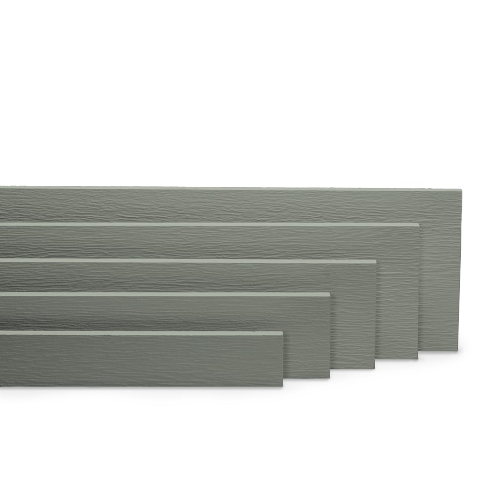 James Hardie 90760730 Magnolia Home Collection HZ10 Dried Eucalyptus Fiber Cement Trim Woodgrain 1.00-in x 3.5-in x 144-in