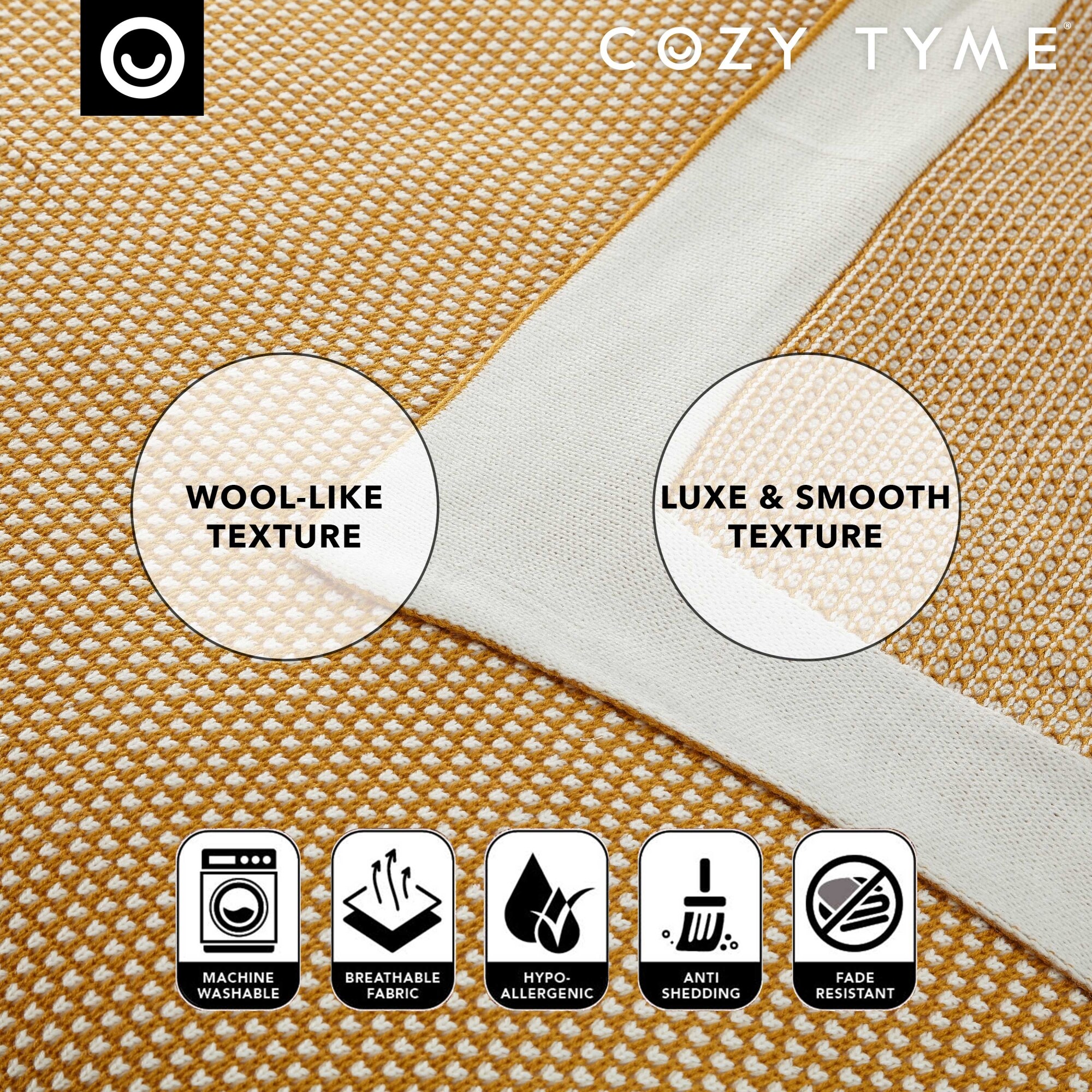 Cozy Tyme T291-20YL-LS Blankets-And-Throws - View #5