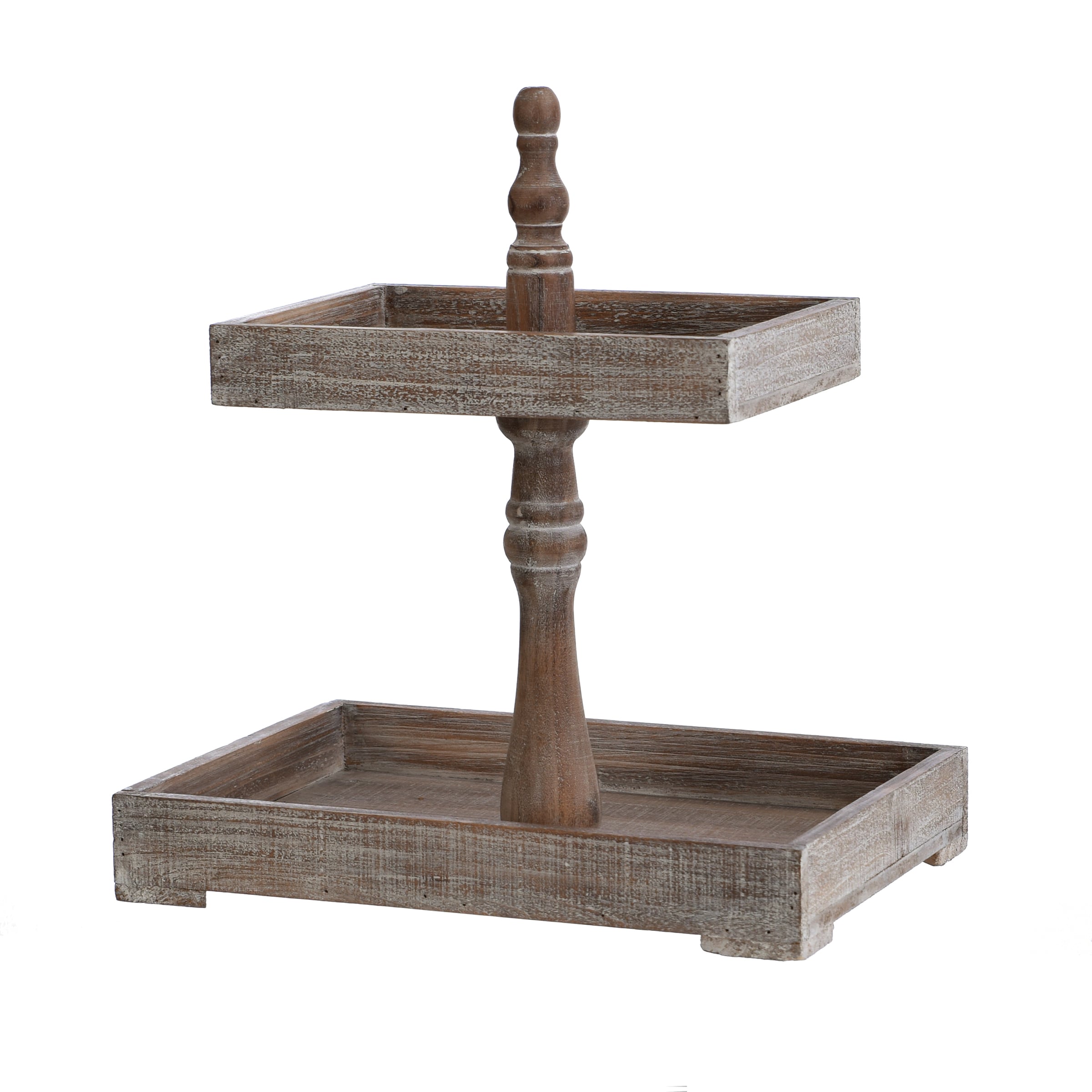StyleCraft Home Collection AC71167DS Brown Wood Industrial Decorative Object