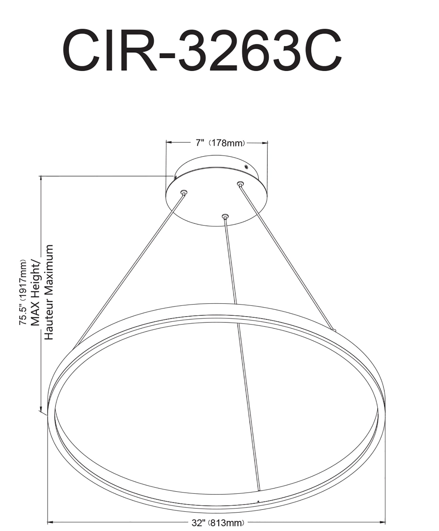 Dainolite CIR-3263C-SV b090015 - View #2