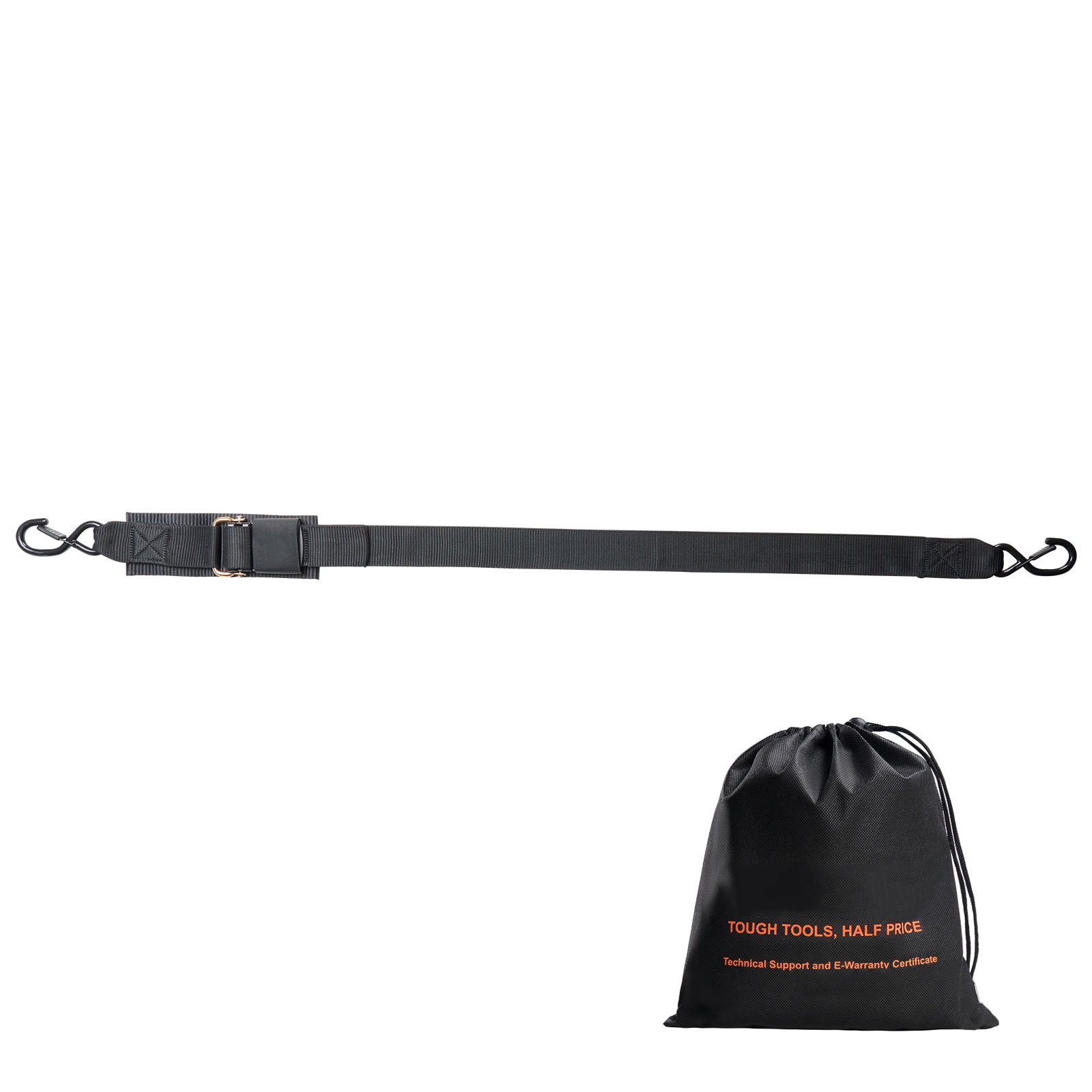 GIVIMO Retractable Ratchet Straps 2-in x 4-ft 2-pc Ratchet Tie Down Straps with Security Lock S Hooks 1500-lb Break Strength Heavy Duty Straps for Trailer and Boat