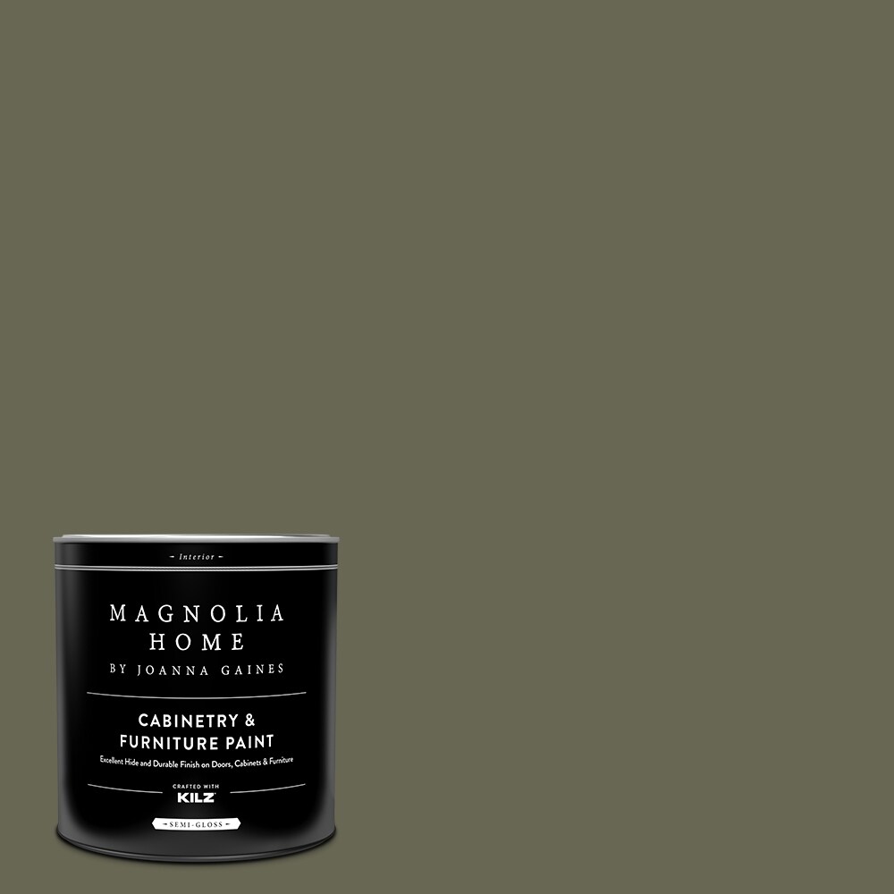 Magnolia Home MAG080-4082239  by Joanna Gaines Semi-gloss Market Place MAG080 Tintable Cabinet Furniture Paint Enamel ( 1-quart )