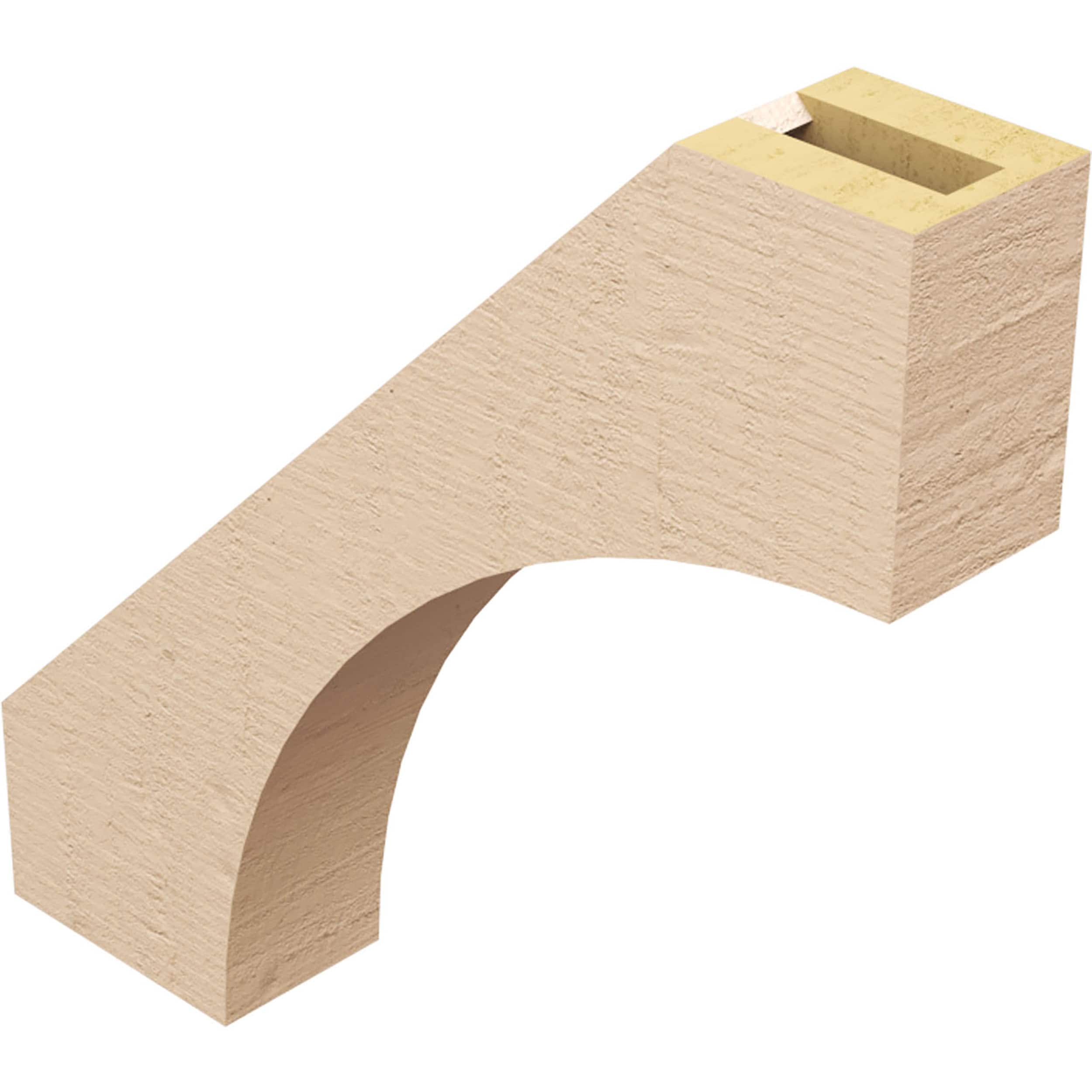 Ekena Millwork BRCUR03X16X16WTLRCPR braces - View #12