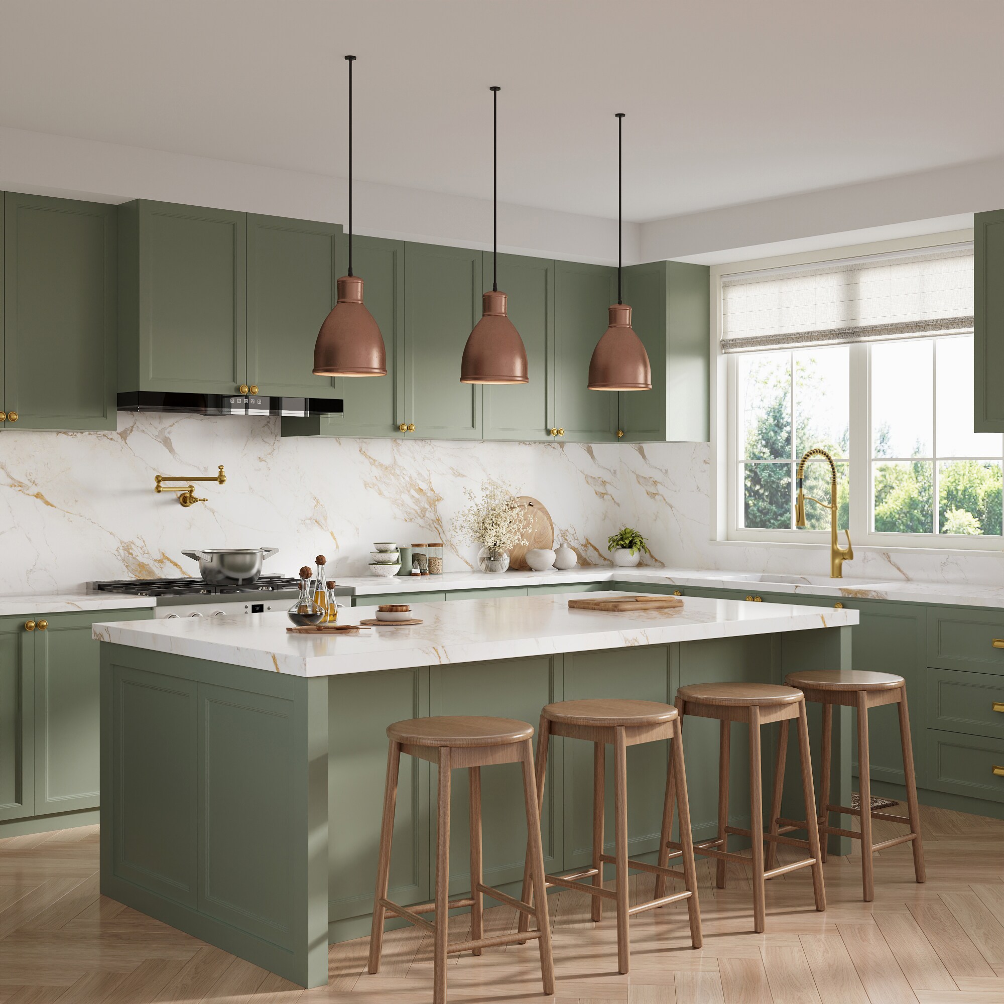 YAWWALK Y13W43K-BG-1 Kitchen-Faucets - View #11