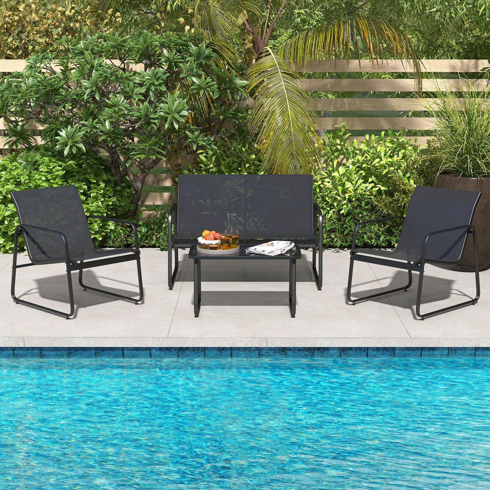 BABOOM BOM-11048BK-CO Patio-Conversation-Sets - View #4