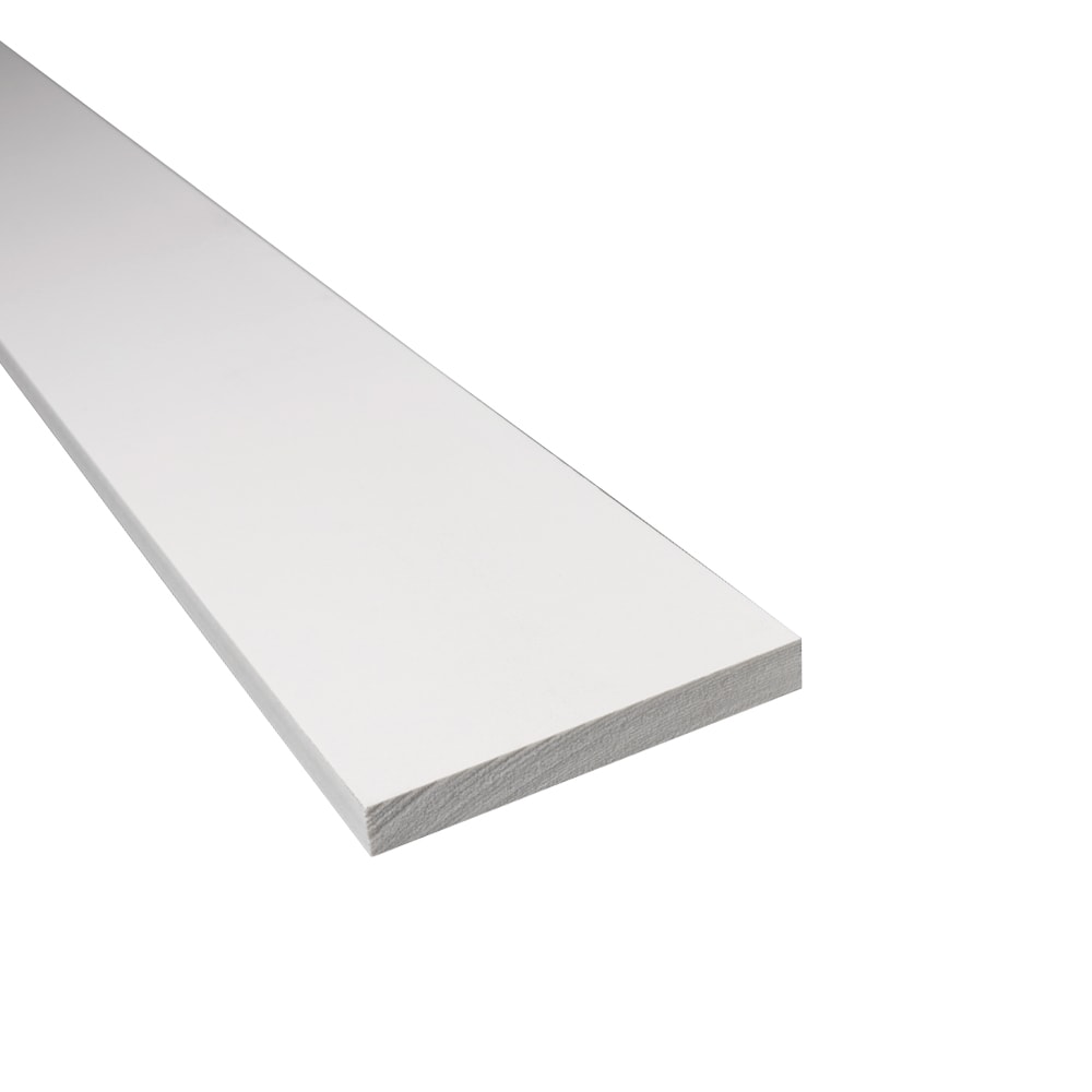ProLine 144093 1-in x 6-in x 18 Reversible (Smooth/Wood grain) PVC Trim Board