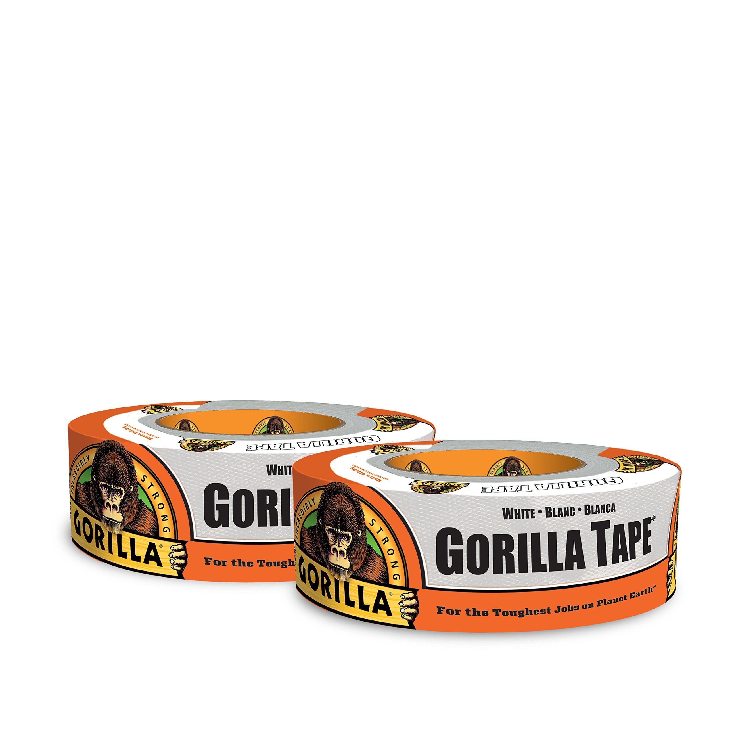 Gorilla White Duct Tape Heavy Duty Adhesive 2 Pack #QTY2DIB403461
