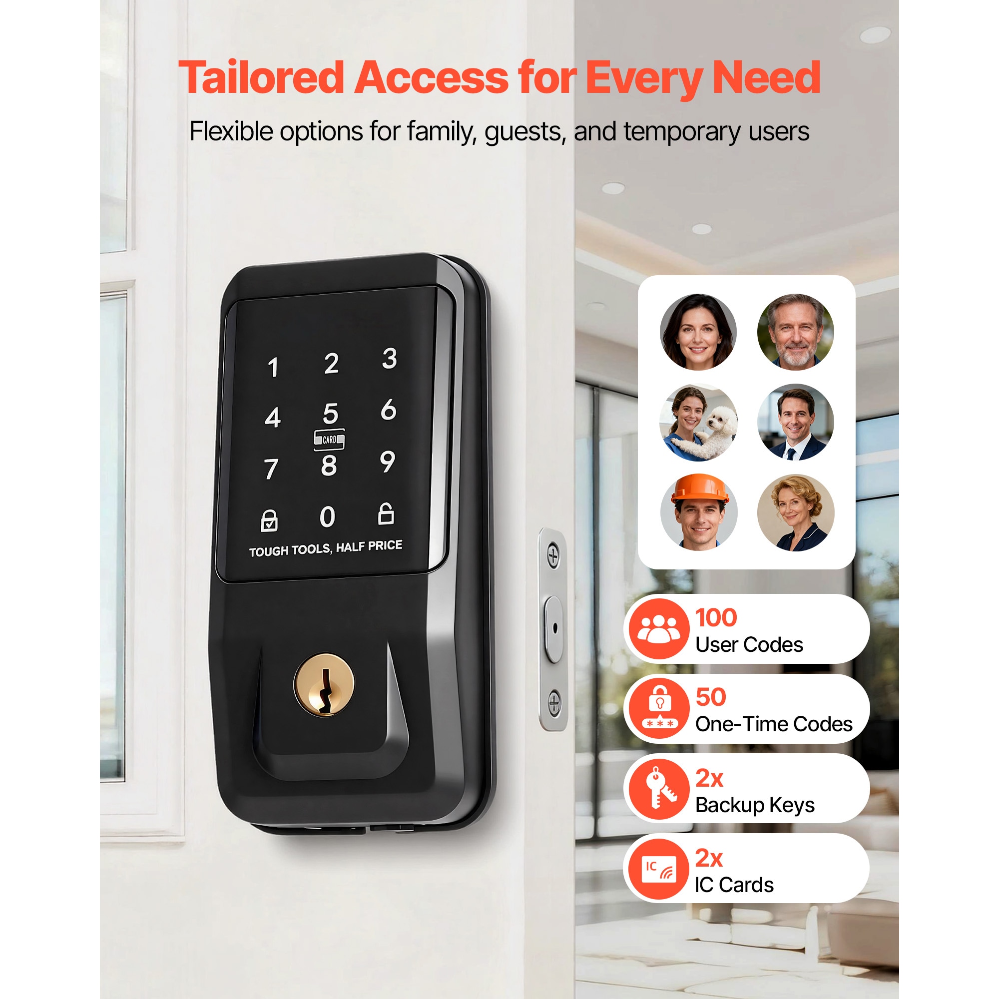 Boho Havens Z-T3342P546073 Electronic-Door-Locks - View #9