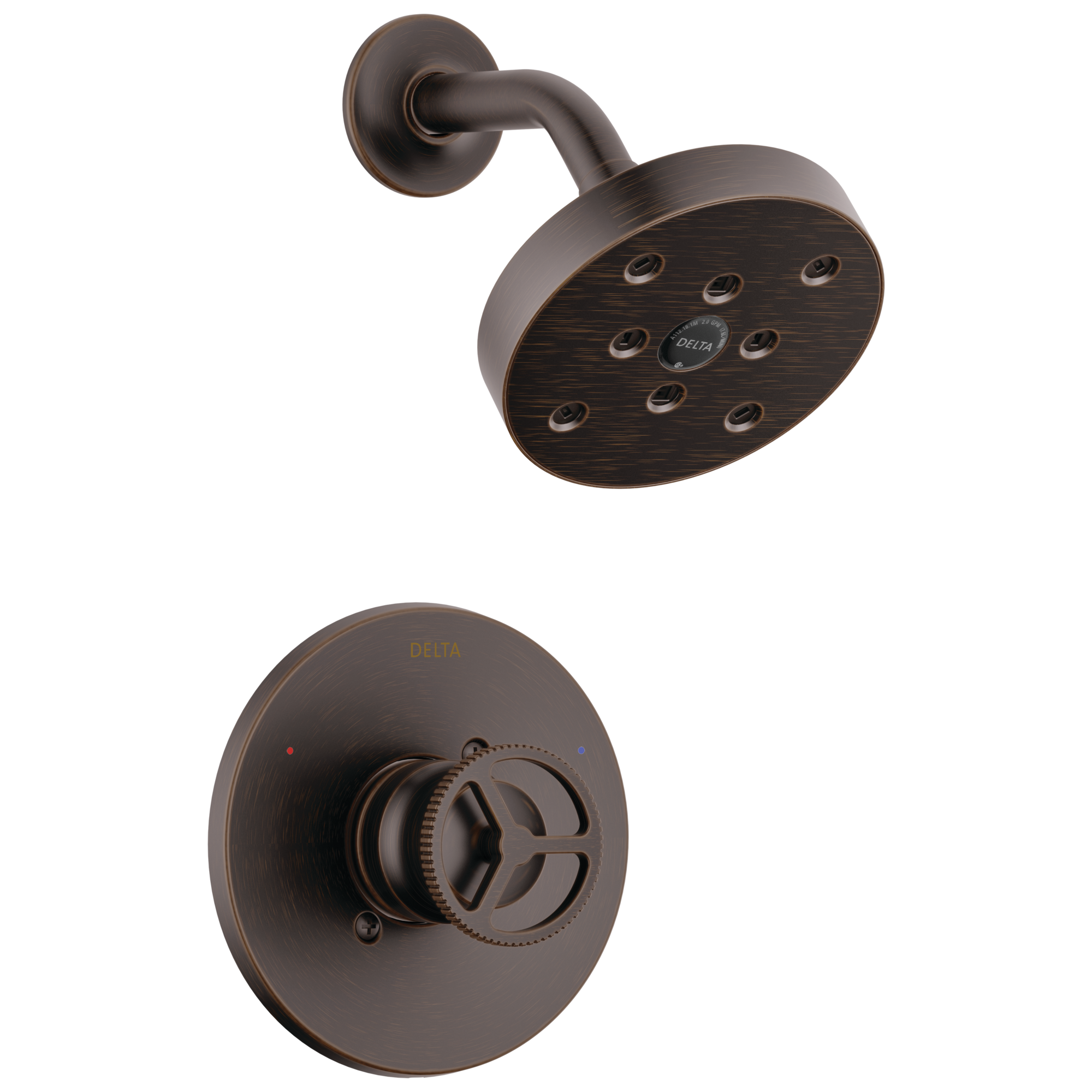 Delta Trinsic Venetian Bronze 2 Handle Shower Faucet In The Shower   47931389 