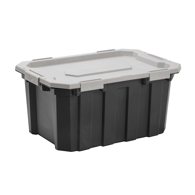20 Litre Very Strong Grey Plastic Euro Parts Storage Container Boxes Box Bins