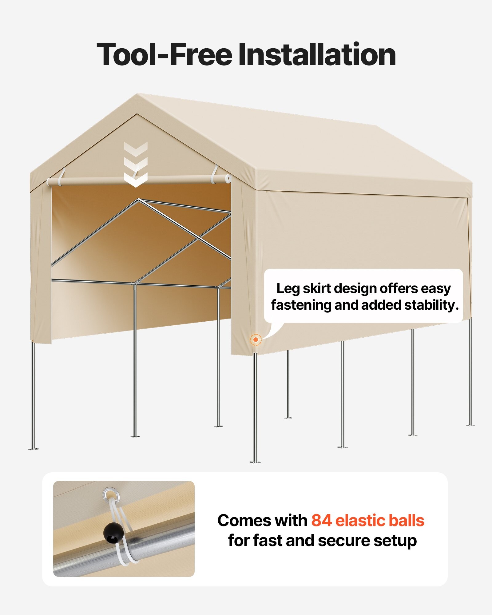 GIVIMO LW102GIVSS1790 Carport-Covers - View #10