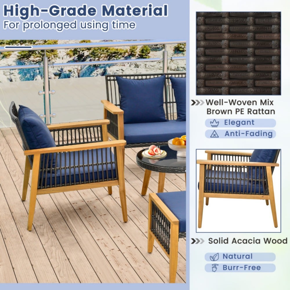 LIVIZA OUS71617NYX Patio-Conversation-Sets - View #9