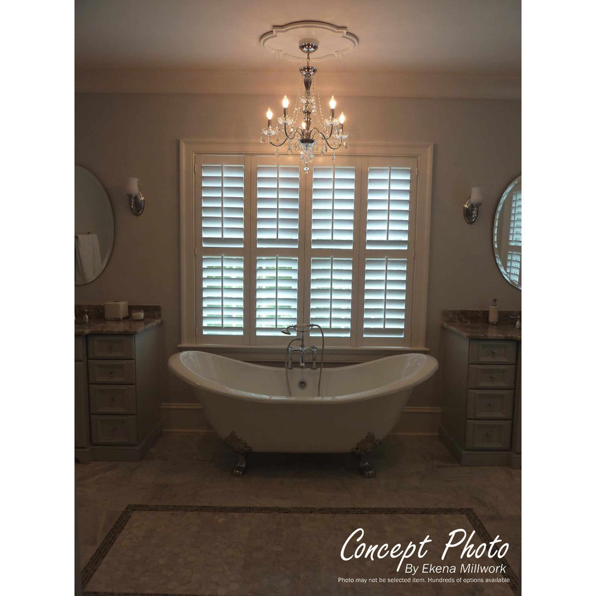 Ekena Millwork CM25FE2-03500 Ceiling-Medallions - View #4