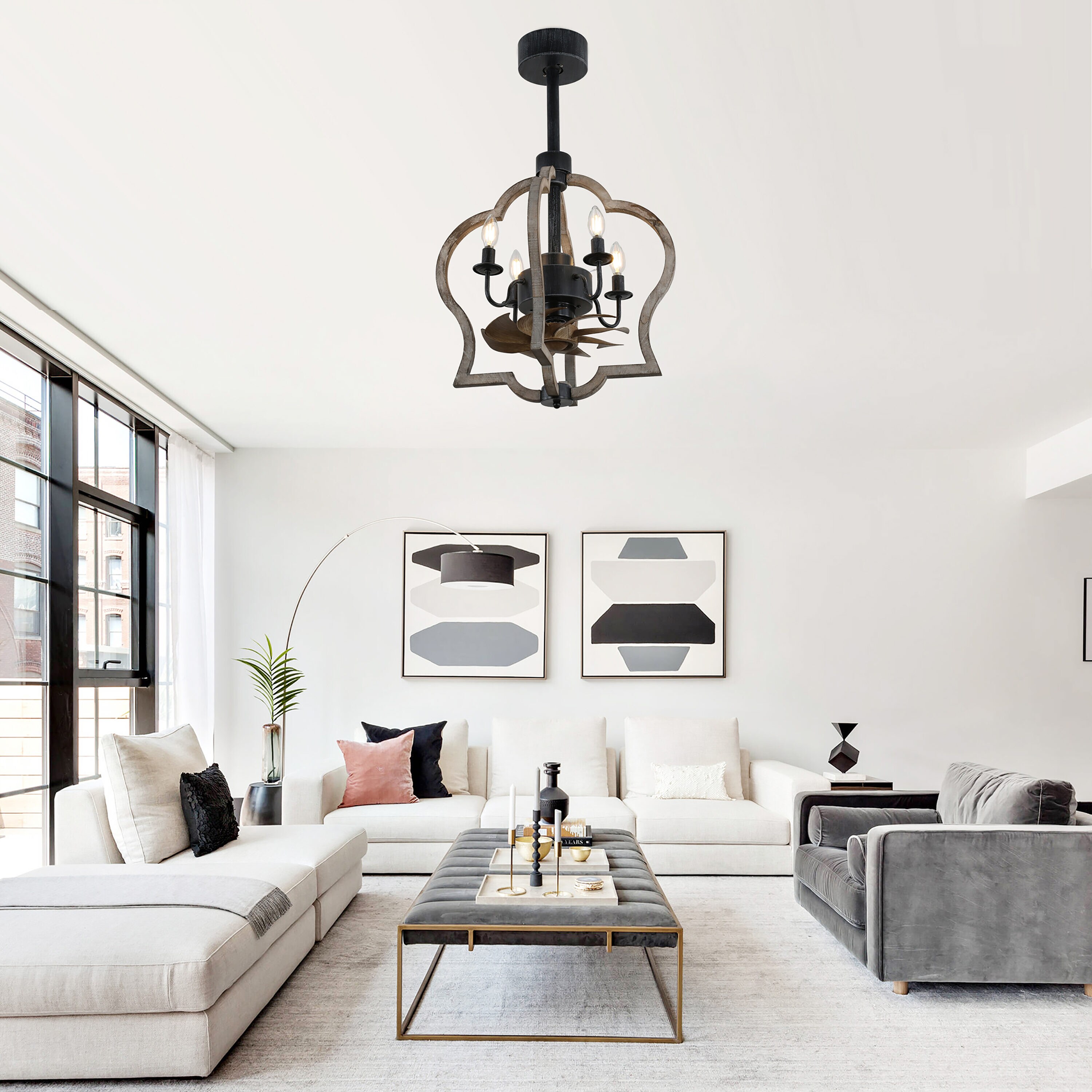 Cusp Barn CS15BD01 Ceiling-Fans - View #2