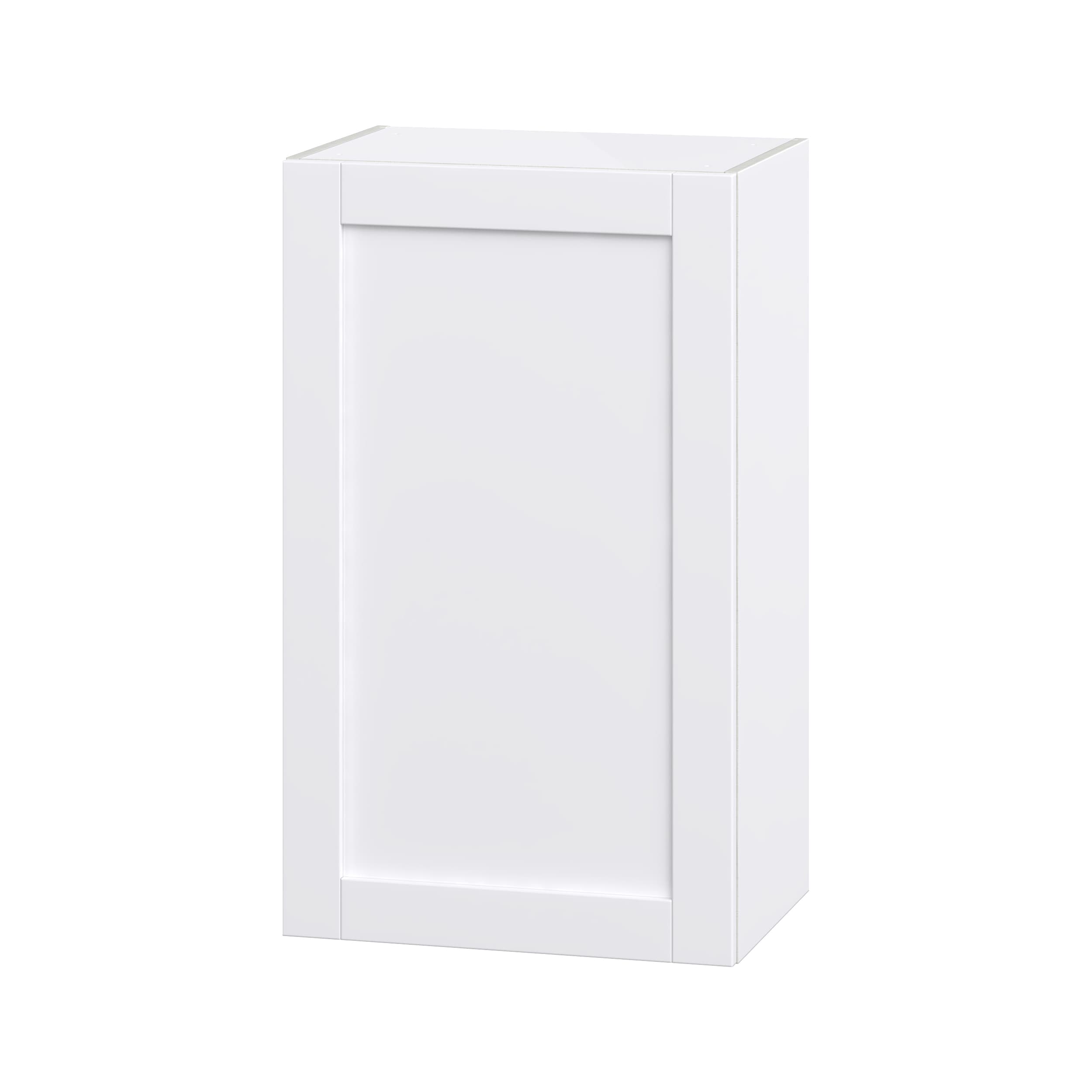 Hugo&Borg Rosemont 21-in W x 35-in H x 14-in D Glacier White Wall Fully Assembled Cabinet (Flat Panel Shaker Door Style)