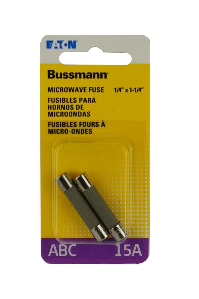 Cooper Bussmann 5-Pack 15-Amp Fast Acting Glass Tube Fuse in the Fuses  department at