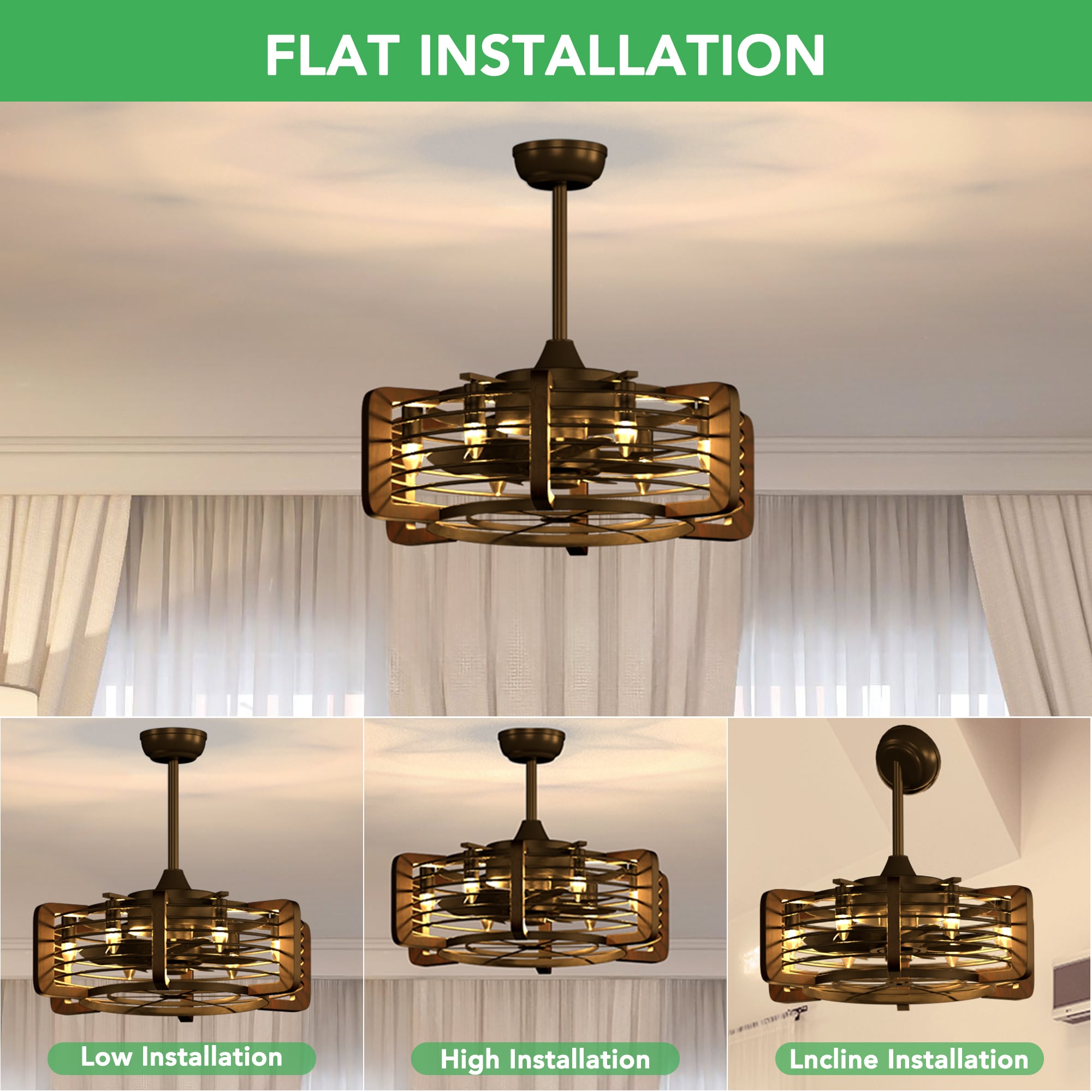 EP Light CFAN-B Ceiling-Fans - View #2
