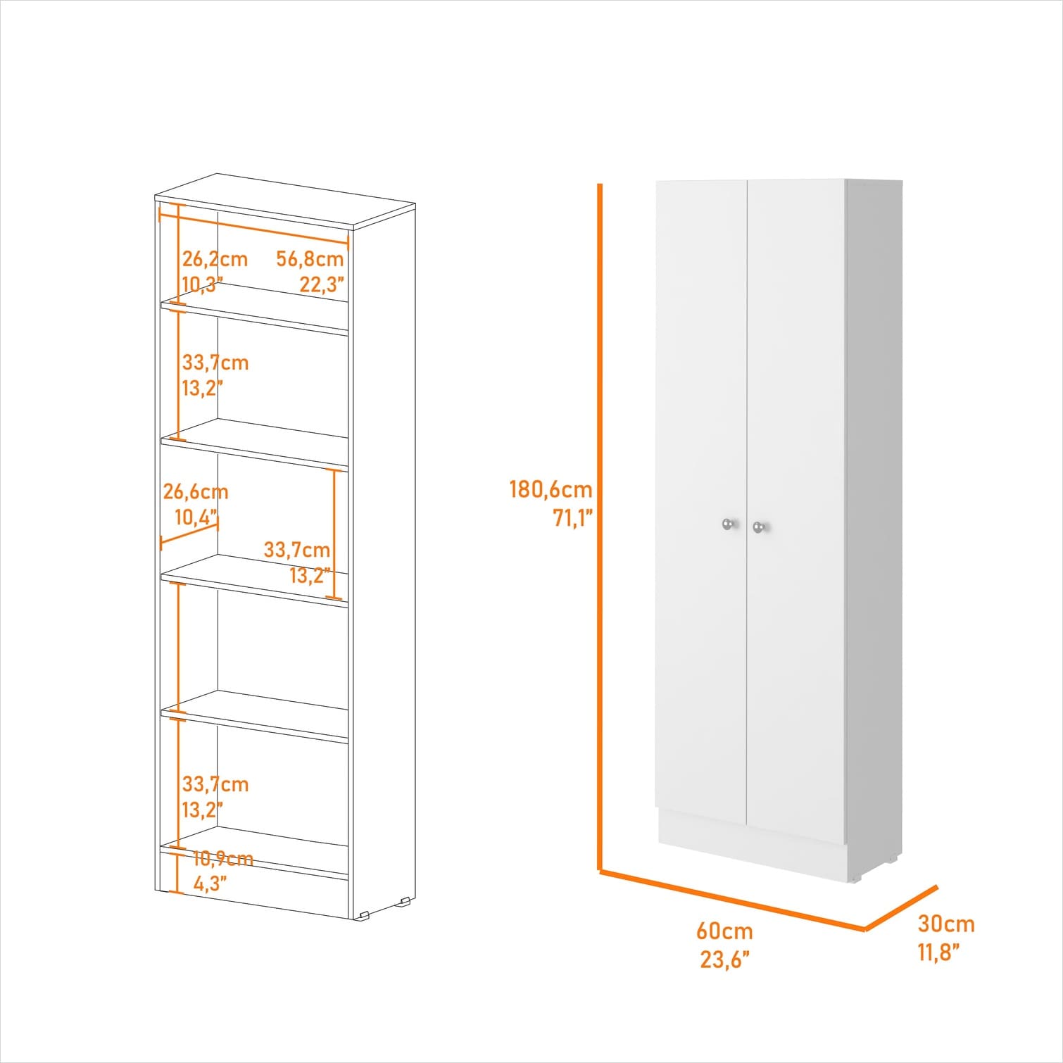 Watnature HGUS2N85QD6E Dining-Kitchen-Storarge - View #6
