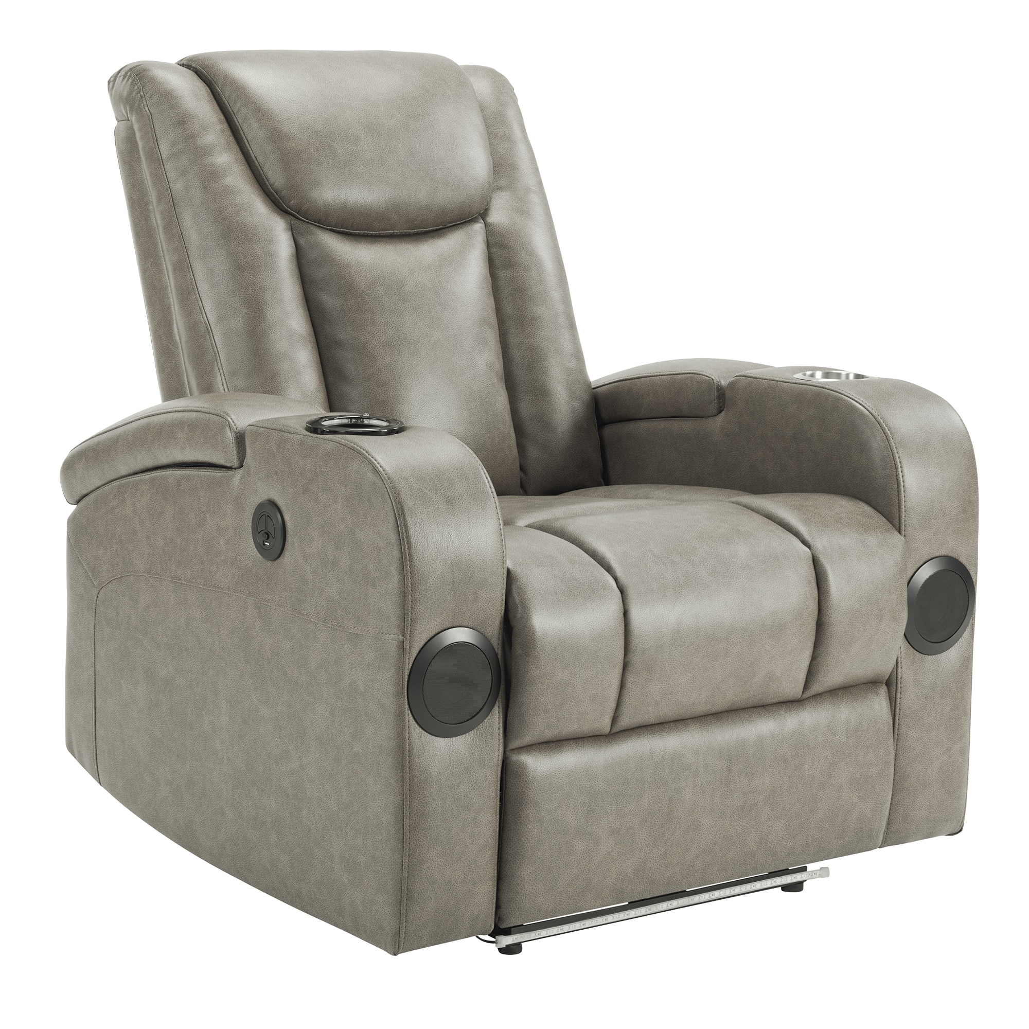 Tatayosi JJ-03730091 Recliner Sofa with Power Recline; Adjustable Split Back; USB Charging; Bluetooth Speakers  LED LightingRecliner Sofa with Power Recline; Adjustable Split Back; USB Charging; Bluetooth Speakers  LED