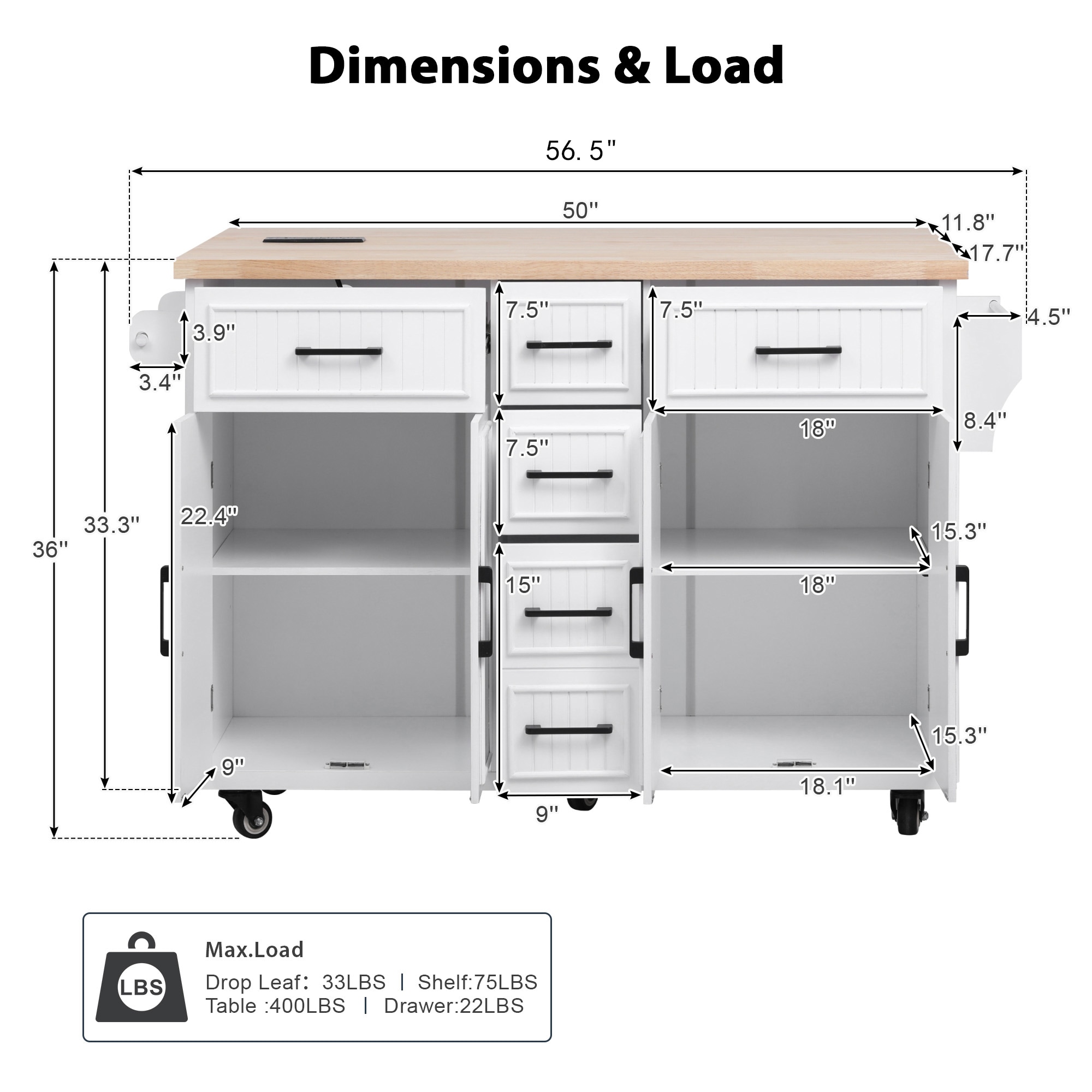SINOFURN SYB260086WT Kitchen-Furniture - View #13