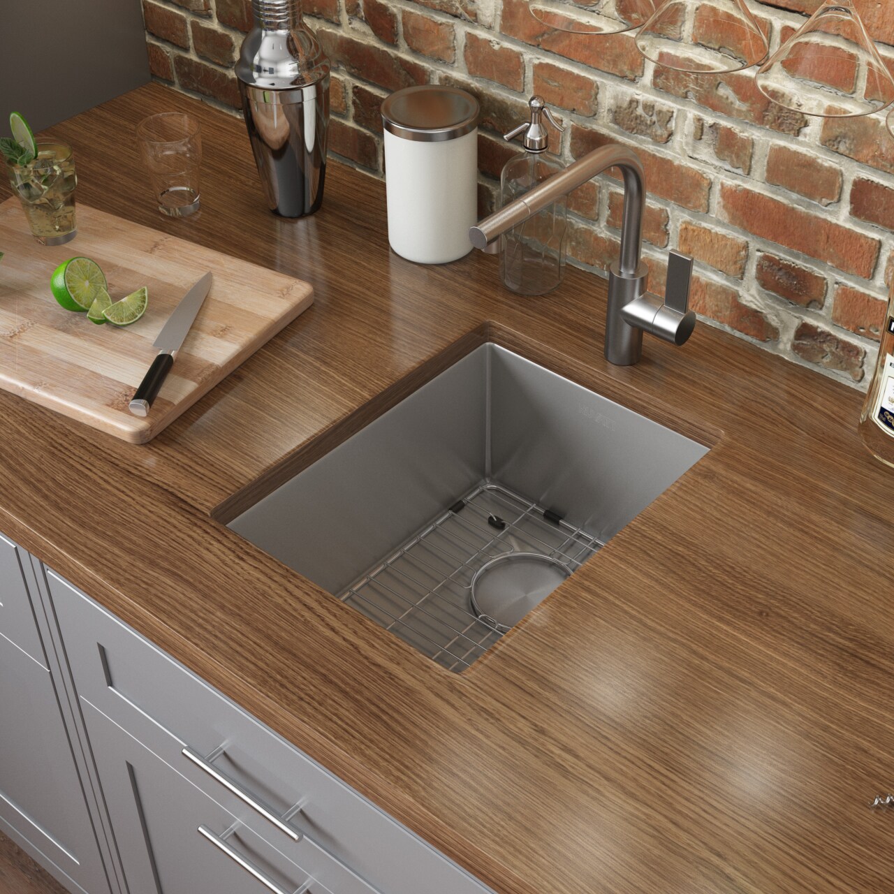 Ruvati RVH7010 Bar-Prep-Sinks - View #3