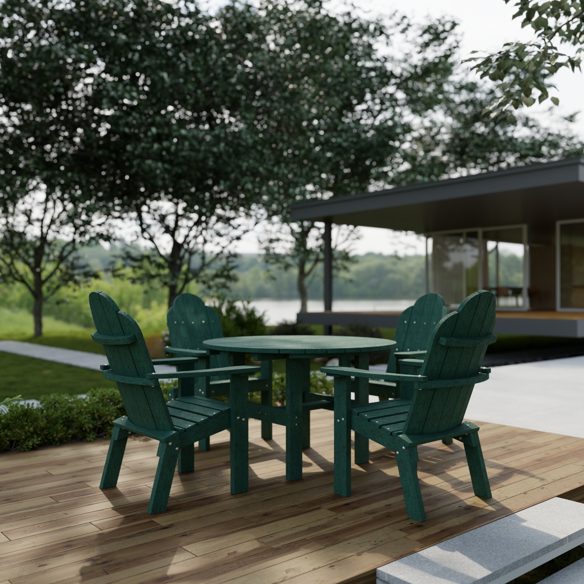 Wildridge LCC-280-TG Patio-Dining-Sets - View #2
