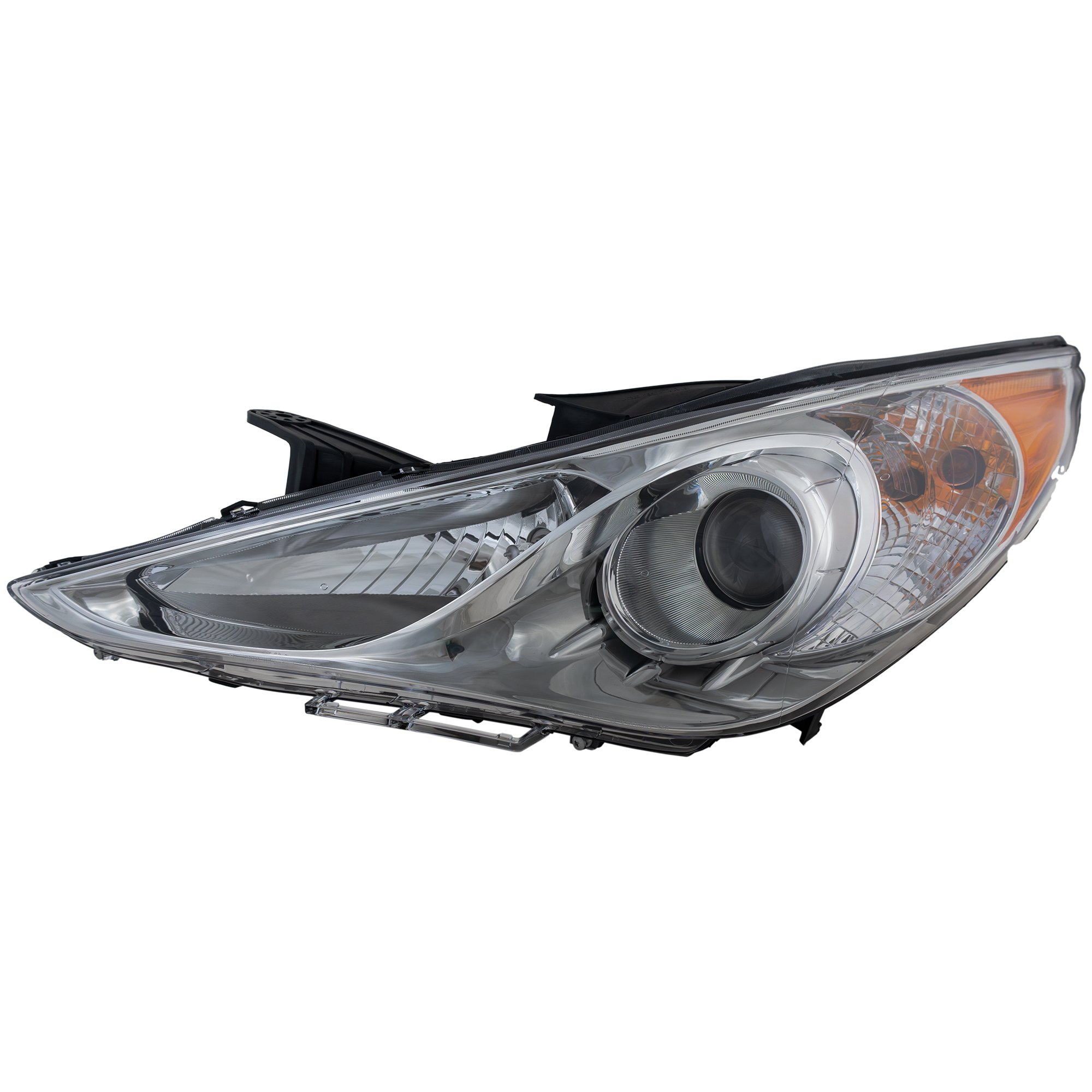 Garage-Pro JCWREPH100142QGP Driver Side Headlight For Hyundai Sonata 2011-2014 Halogen with Bulb(s) Capa Sedan Replaces# 921013q100