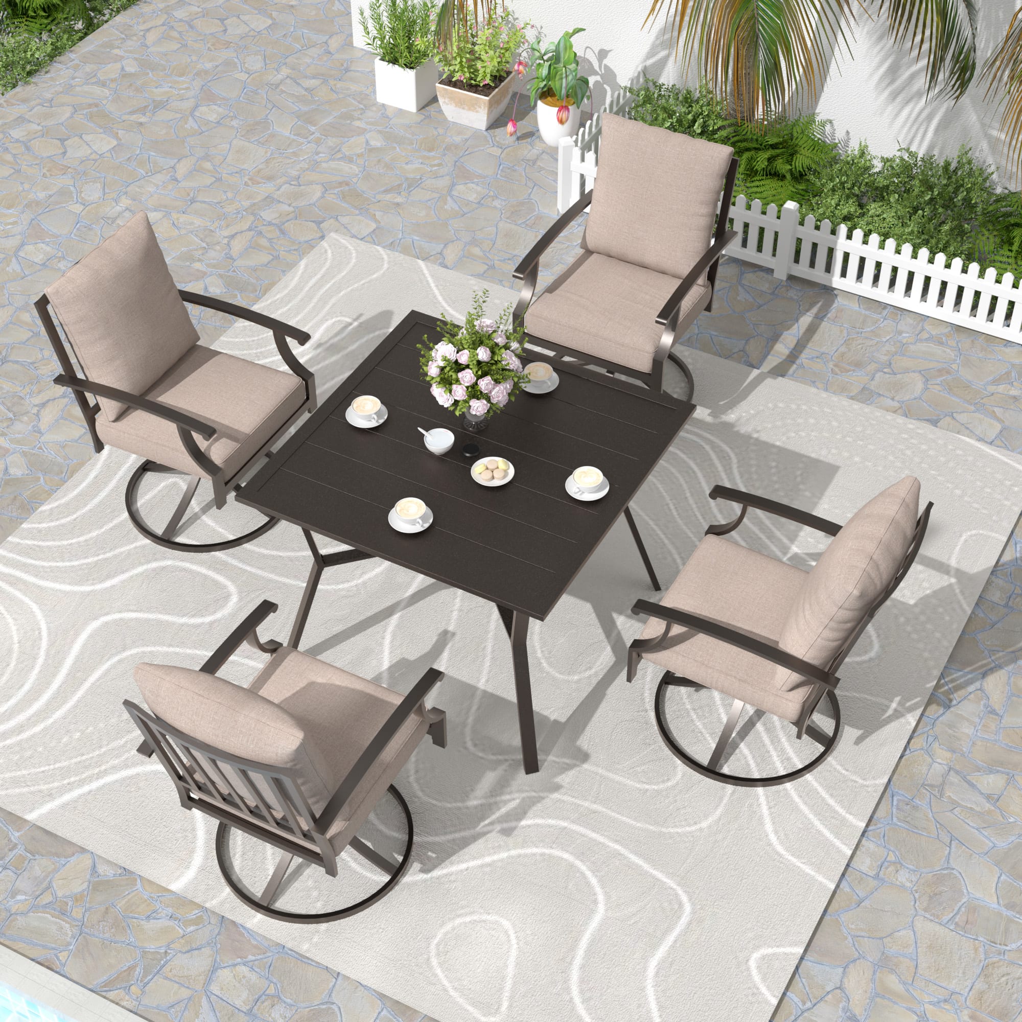ALAULM LS-2DMS-SAND Patio-Chairs - View #8