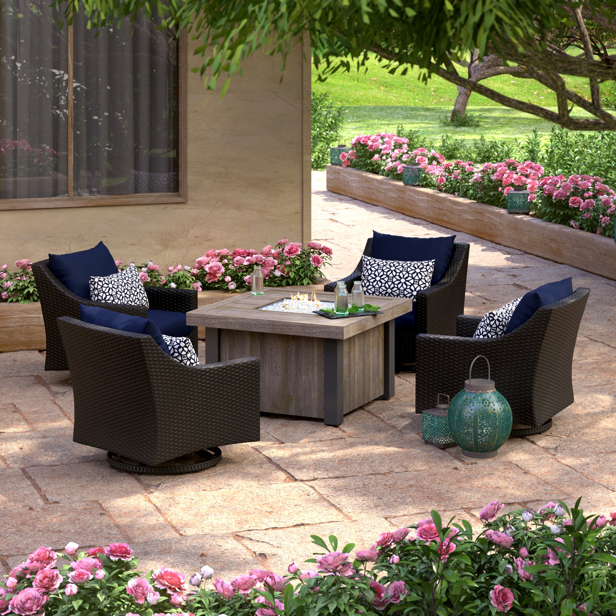 RST Brands OP-PECLB5MFT-NVY-K Patio-Conversation-Sets - View #9