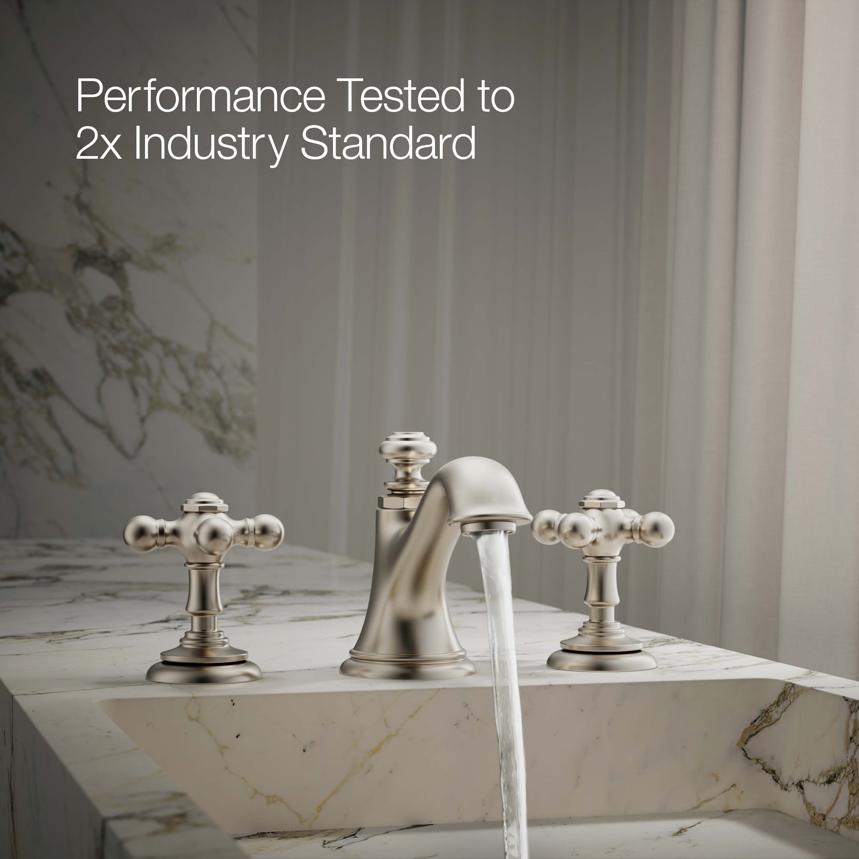KOHLER 98068-3-BN Faucet-Tub-Shower-Handles - View #5
