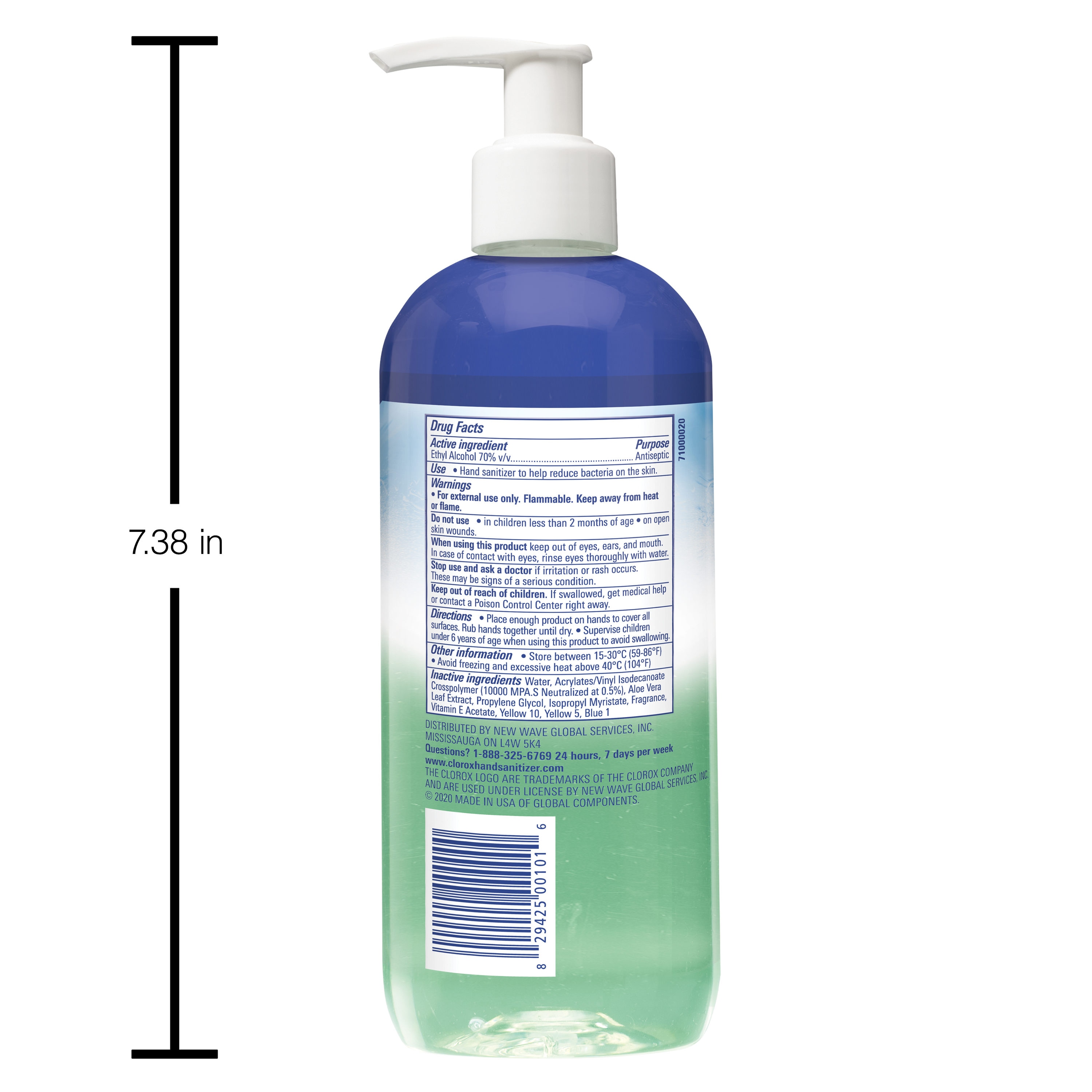 Clorox Pro Single Use Hand Sanitizer Gel 0.067 Oz 2 ml 100 Per Box Case Of  12 Boxes - Office Depot